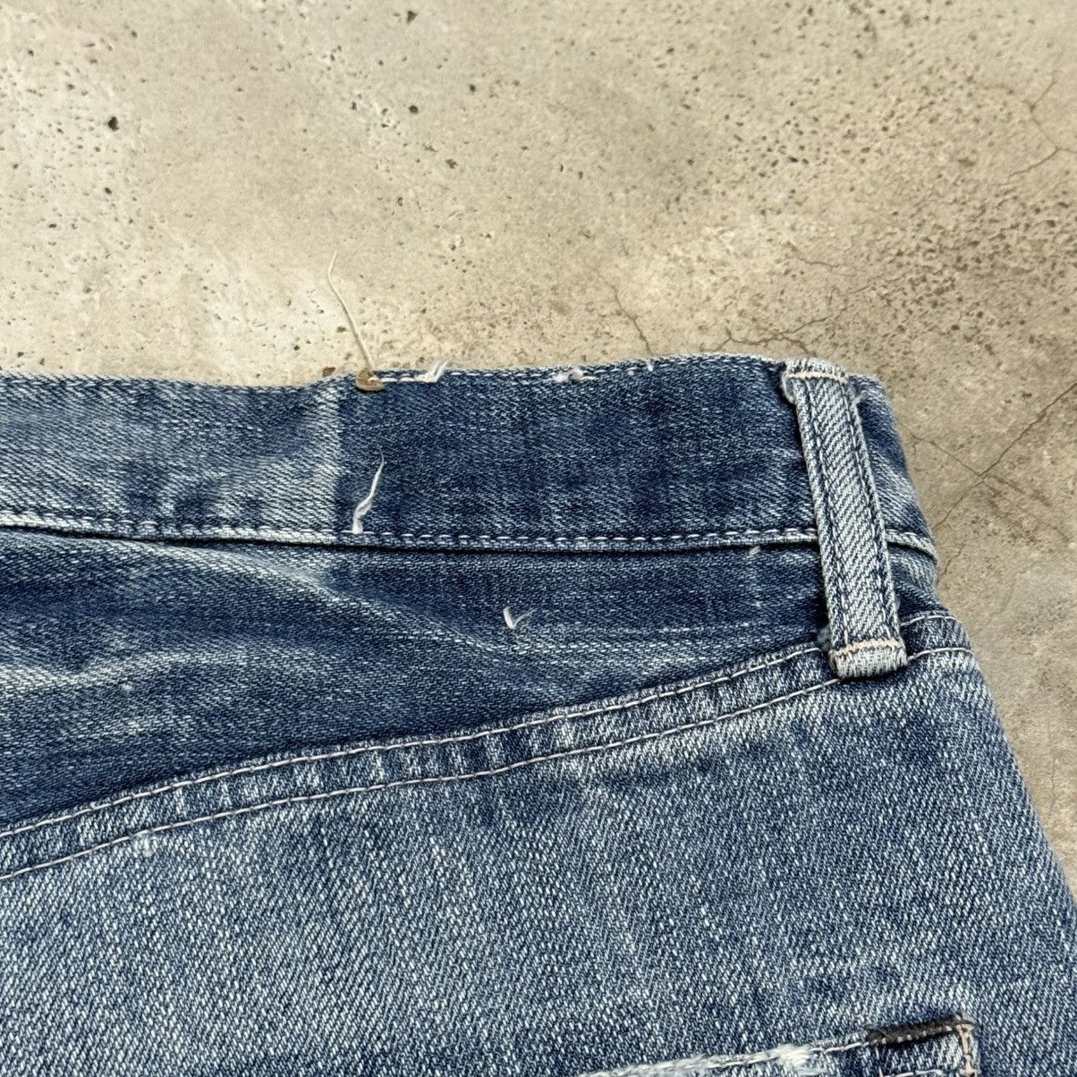 Spellbound Spellbound Distressed Light Wash Japanese Denim Pants Size US 33 - 17 Thumbnail