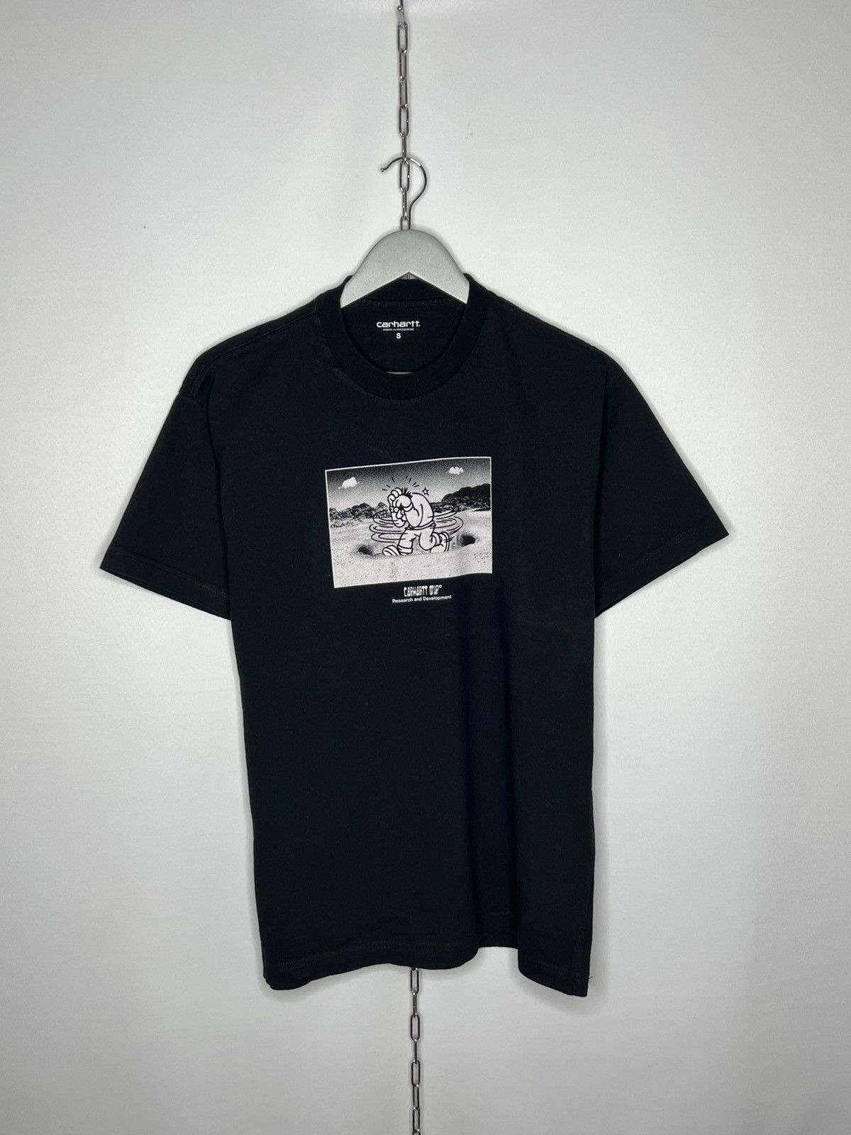 Carhartt Carhartt WIP Think Tank T-Shirt Tee T-Shirt Rare Size US S / EU 44-46 / 1 - 2 Thumbnail