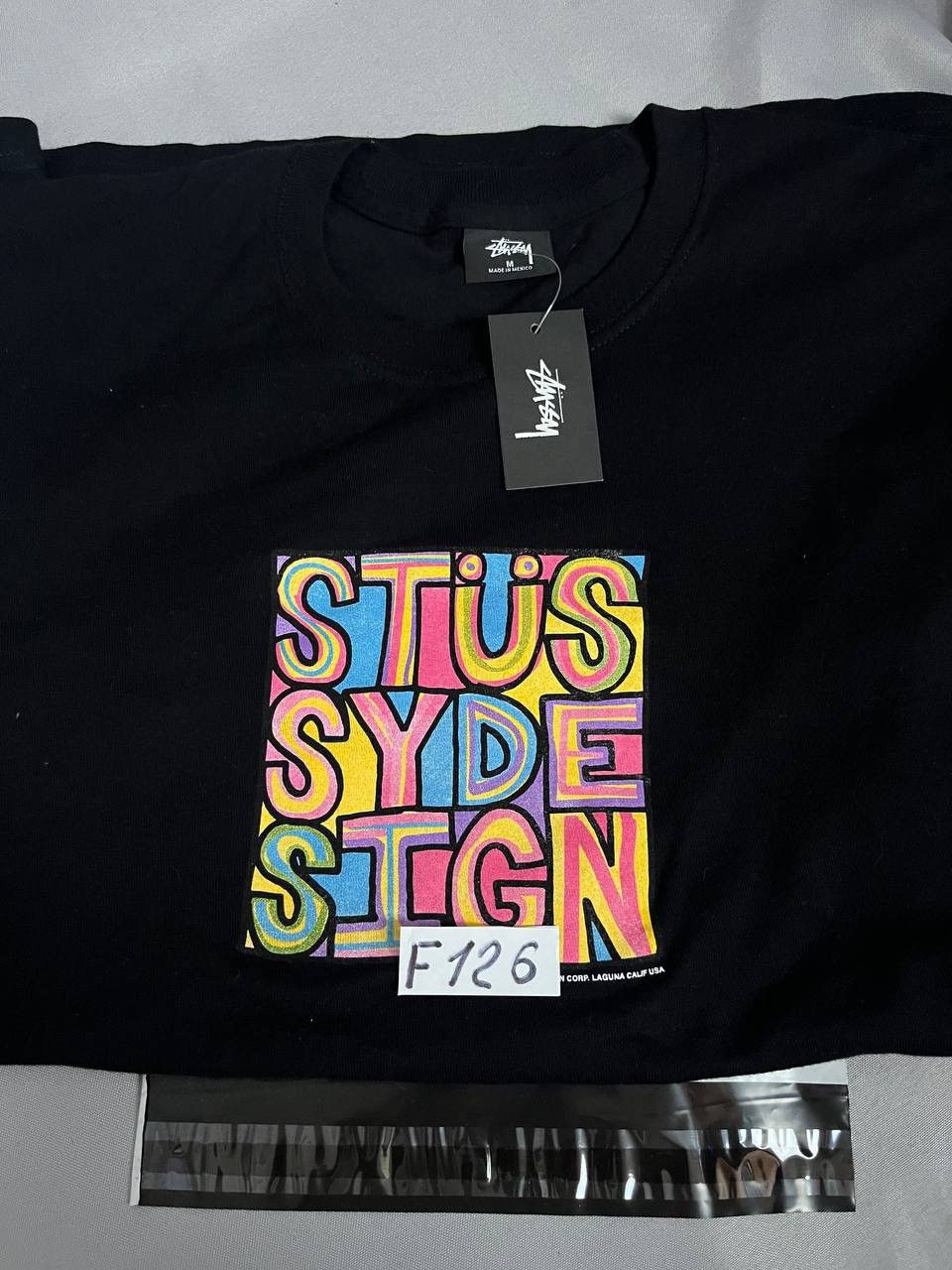 Stussy Stussy Tee T Shirt Black Design Size US M / EU 48-50 / 2 - 12 Thumbnail