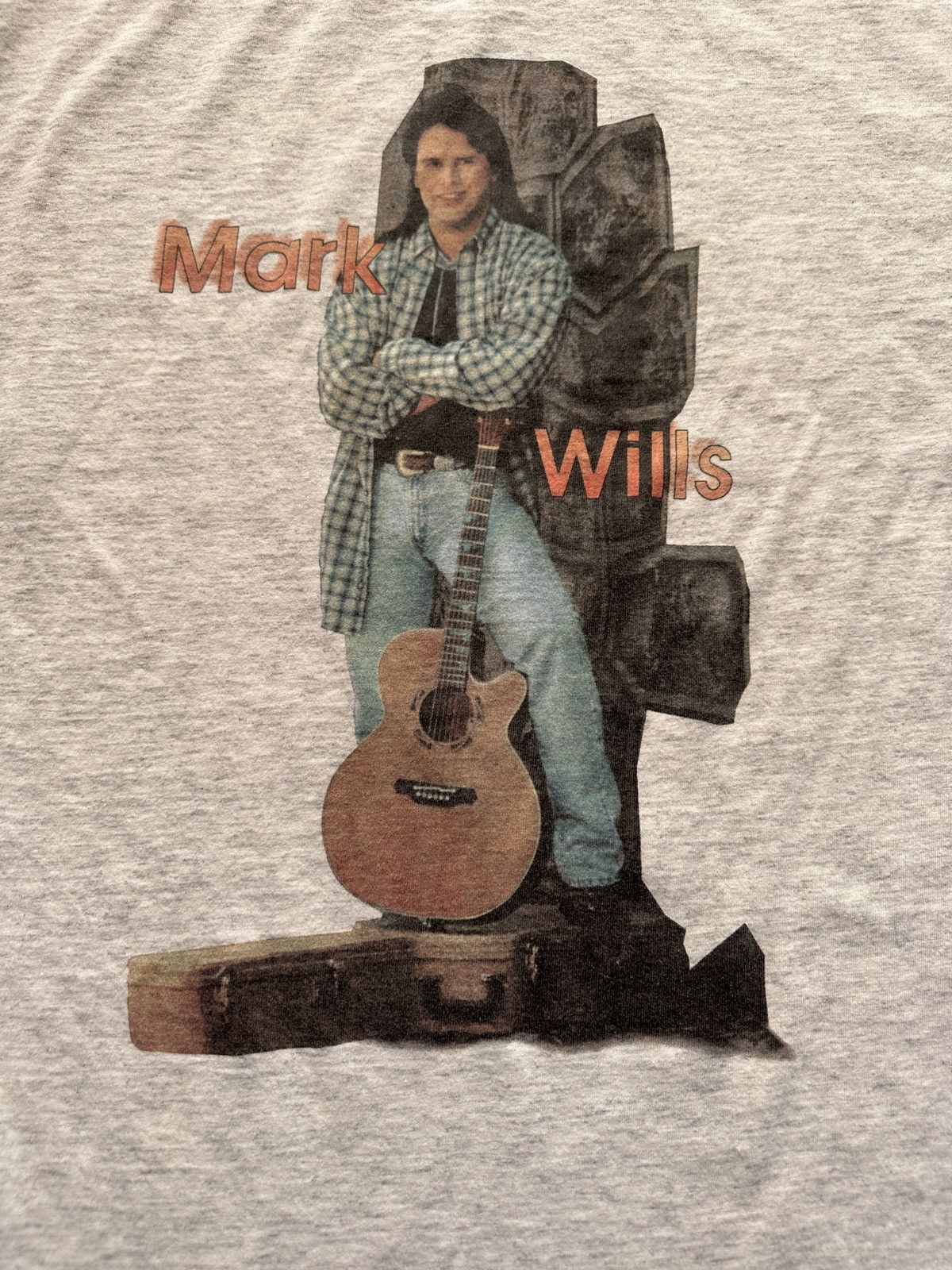 Band Tees Vintage 90s Mark Wills Autographed Graphic Tee Size US XL / EU 56 / 4 - 3 Thumbnail