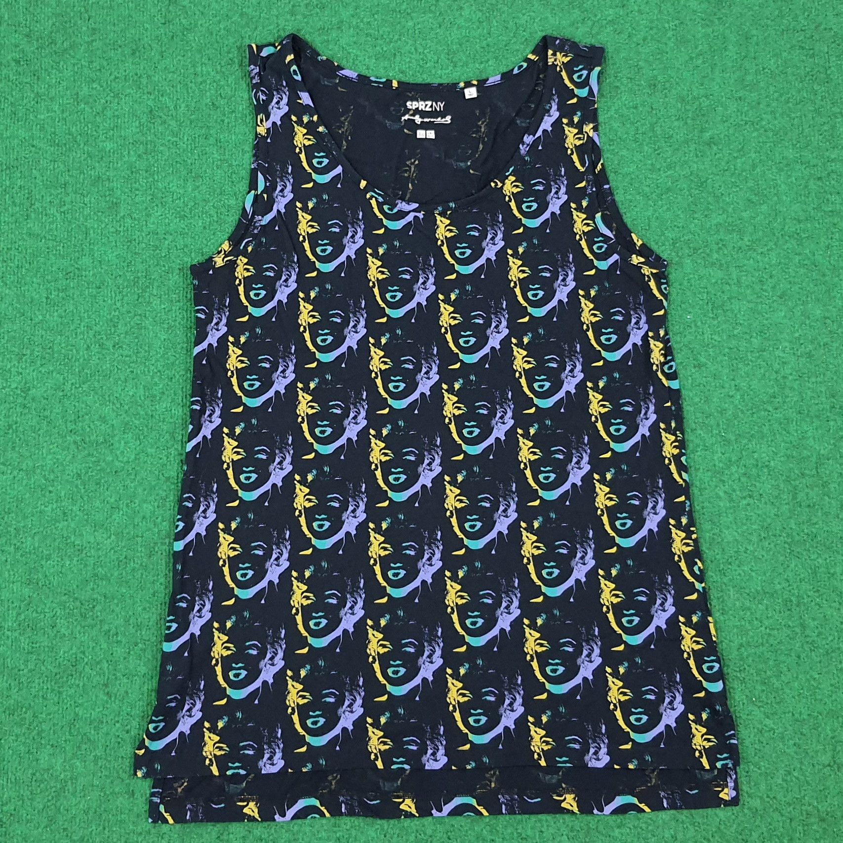 Andy Warhol × Vintage Vintage Andy Warhol Japan Brand Overprint Sleepless Tshirt Size US S / EU 44-46 / 1 - 1 Thumbnail
