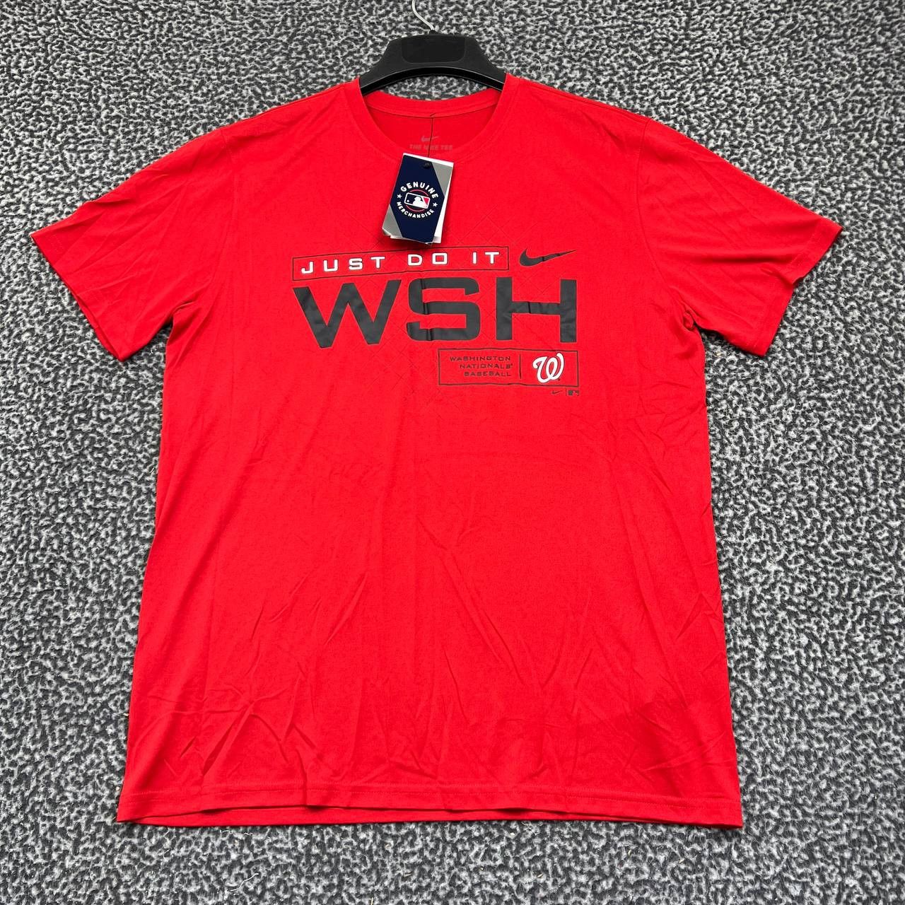 Nike Nike Dri-Fit Shirt Men Large Washington Nationals New L Size US L / EU 52-54 / 3 - 1 Thumbnail