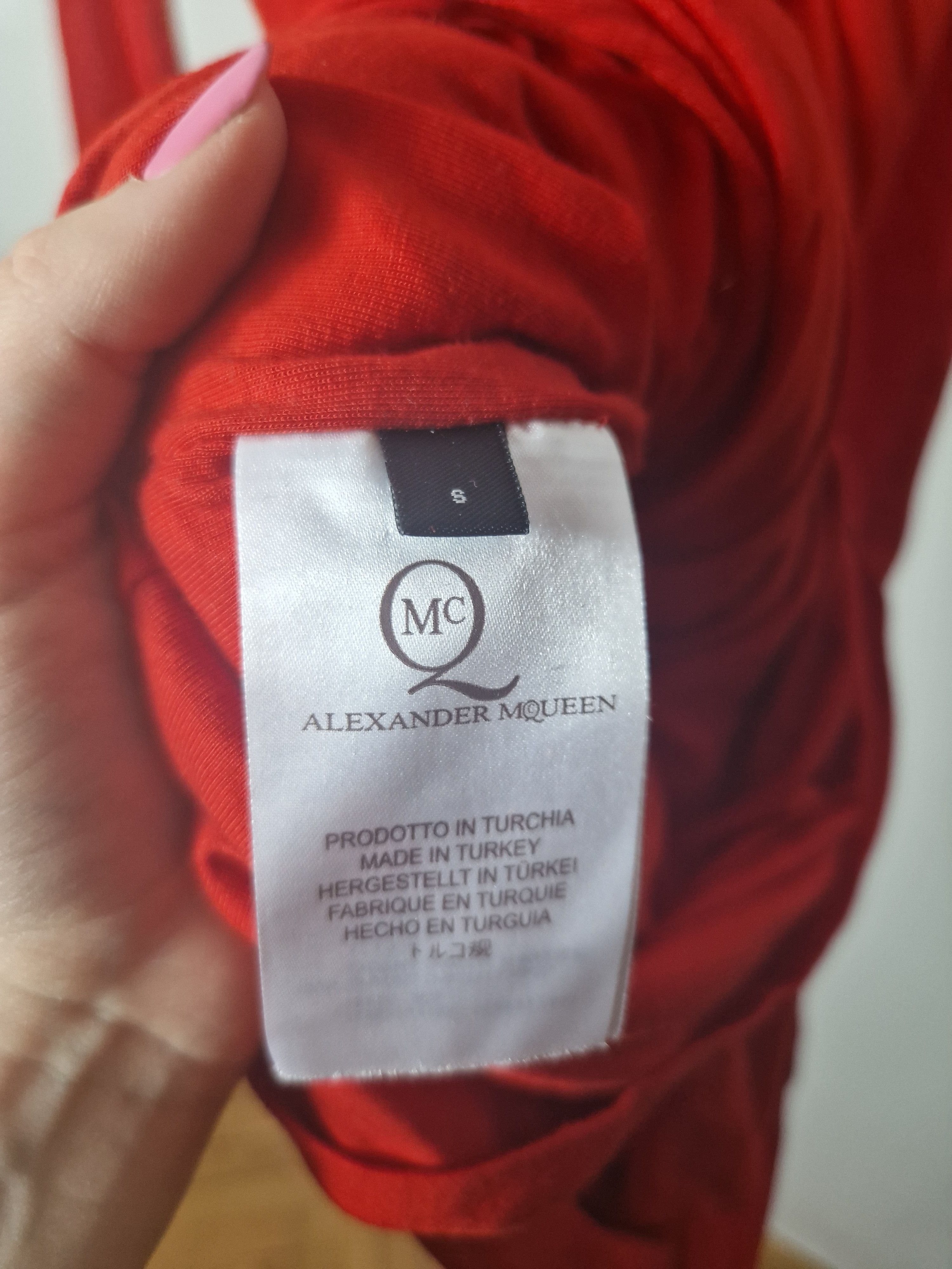 Alexander McQueen Alexander McQueen 2013 red dress Size S / US 4 / IT 40 - 8 Thumbnail