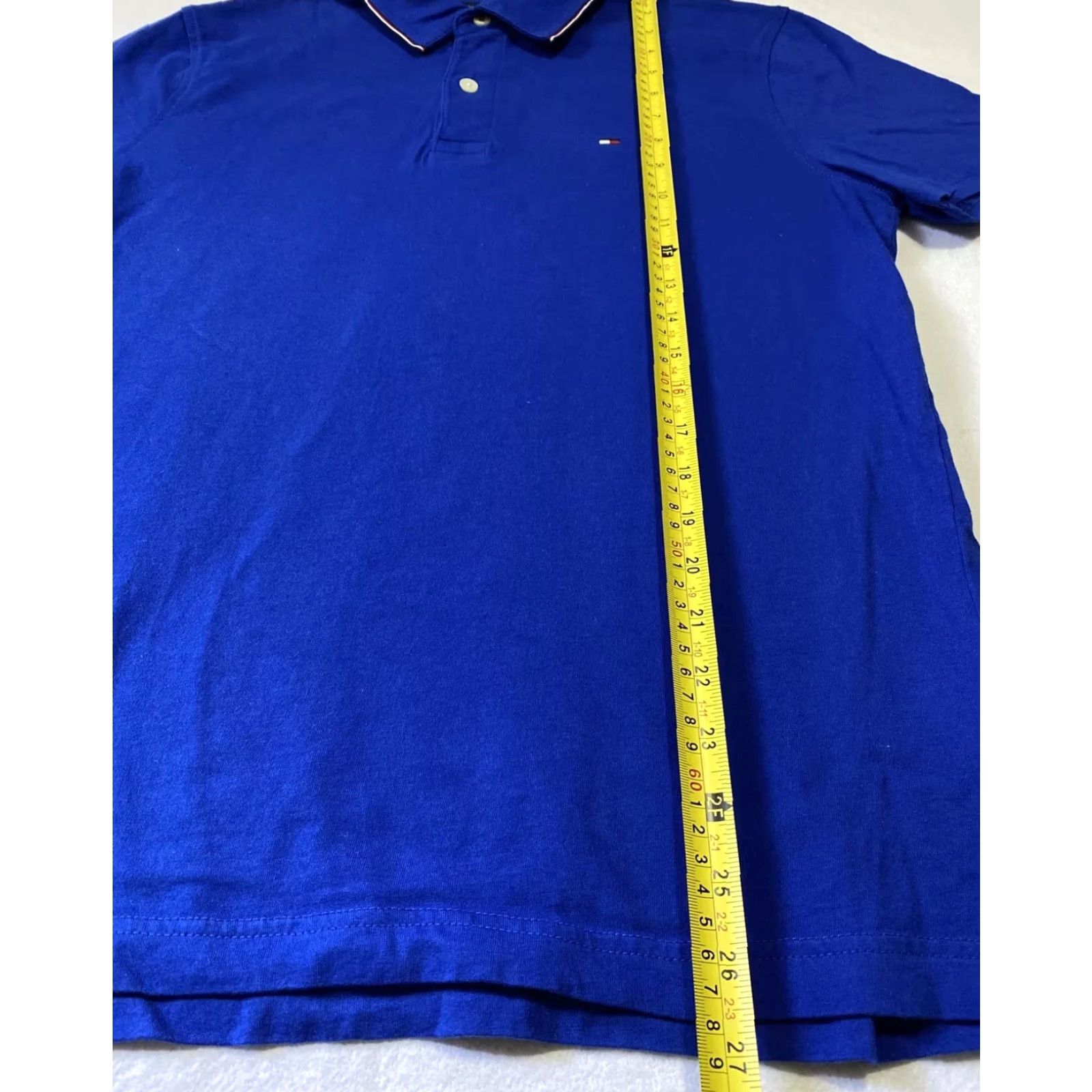 Vintage Tommy Hilfiger Polo Shirt Men’s M Blue Polo Shirt Casual Golf Polo Shirt Spring Summer Mens Regular Short Sleeve Cotton Dressy Polo Shirt 25-5 Size US M / EU 48-50 / 2 - 6 Thumbnail