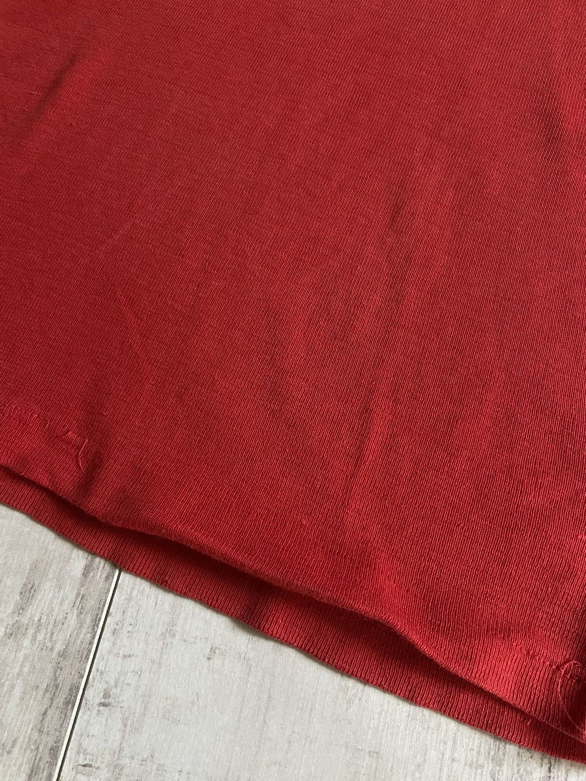 Adidas Vintage 80’s Adidas T-Shirt Red Made In Israel Size US XS / EU 42 / 0 - 9 Thumbnail