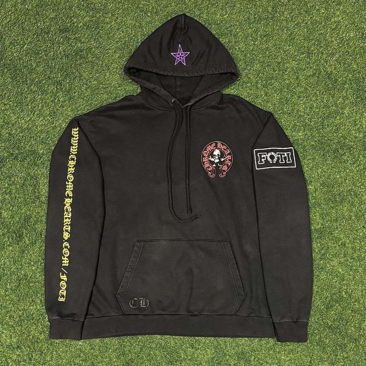 Chrome Hearts Chrome Hearts x FOTI Skeleton Online Exclusive Hoodie Size US L / EU 52-54 / 3 - 1 Thumbnail