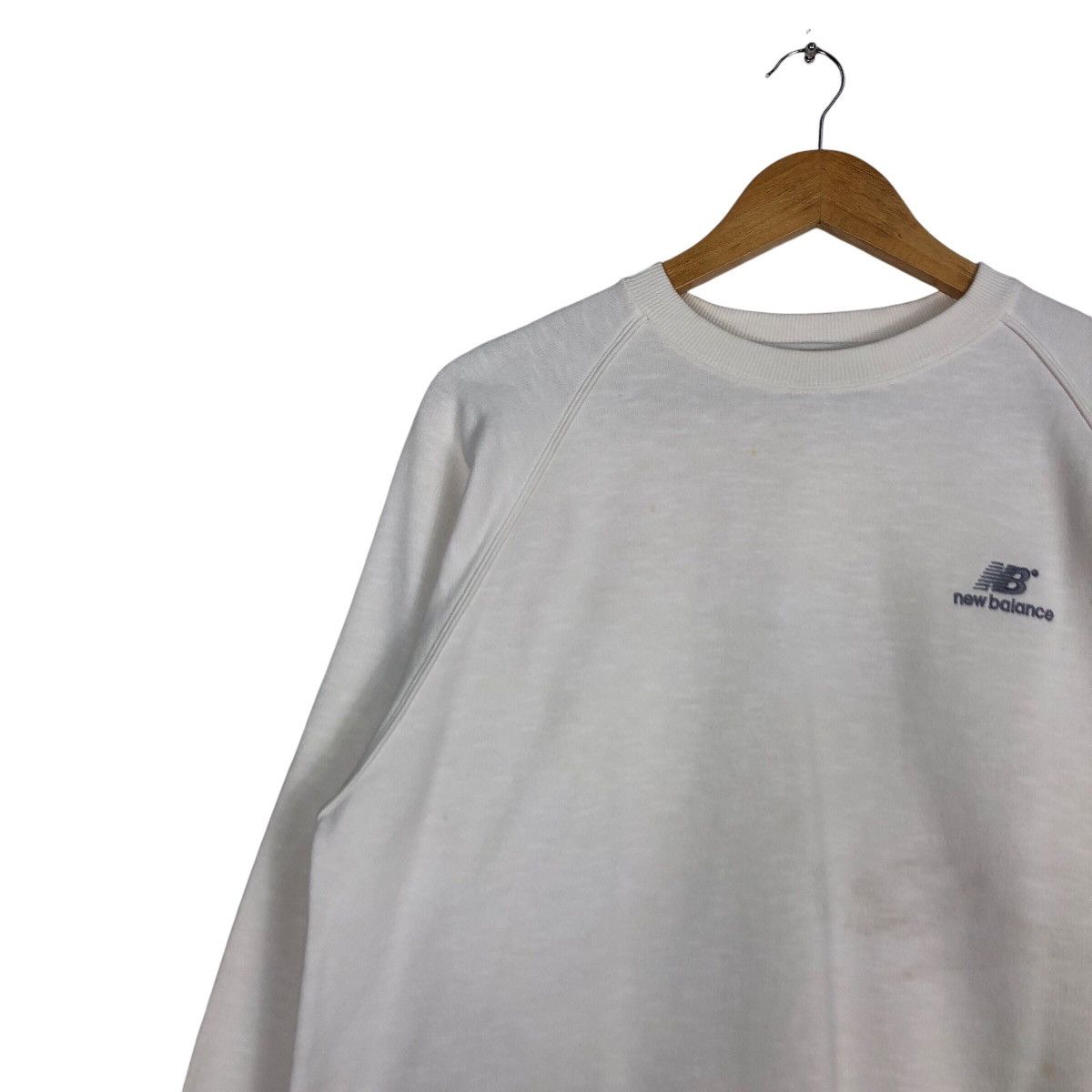 Japanese Brand × New Balance New Balance Vintage Sweatshirt Casual 90s Streetwear Medium Size US M / EU 48-50 / 2 - 6 Thumbnail