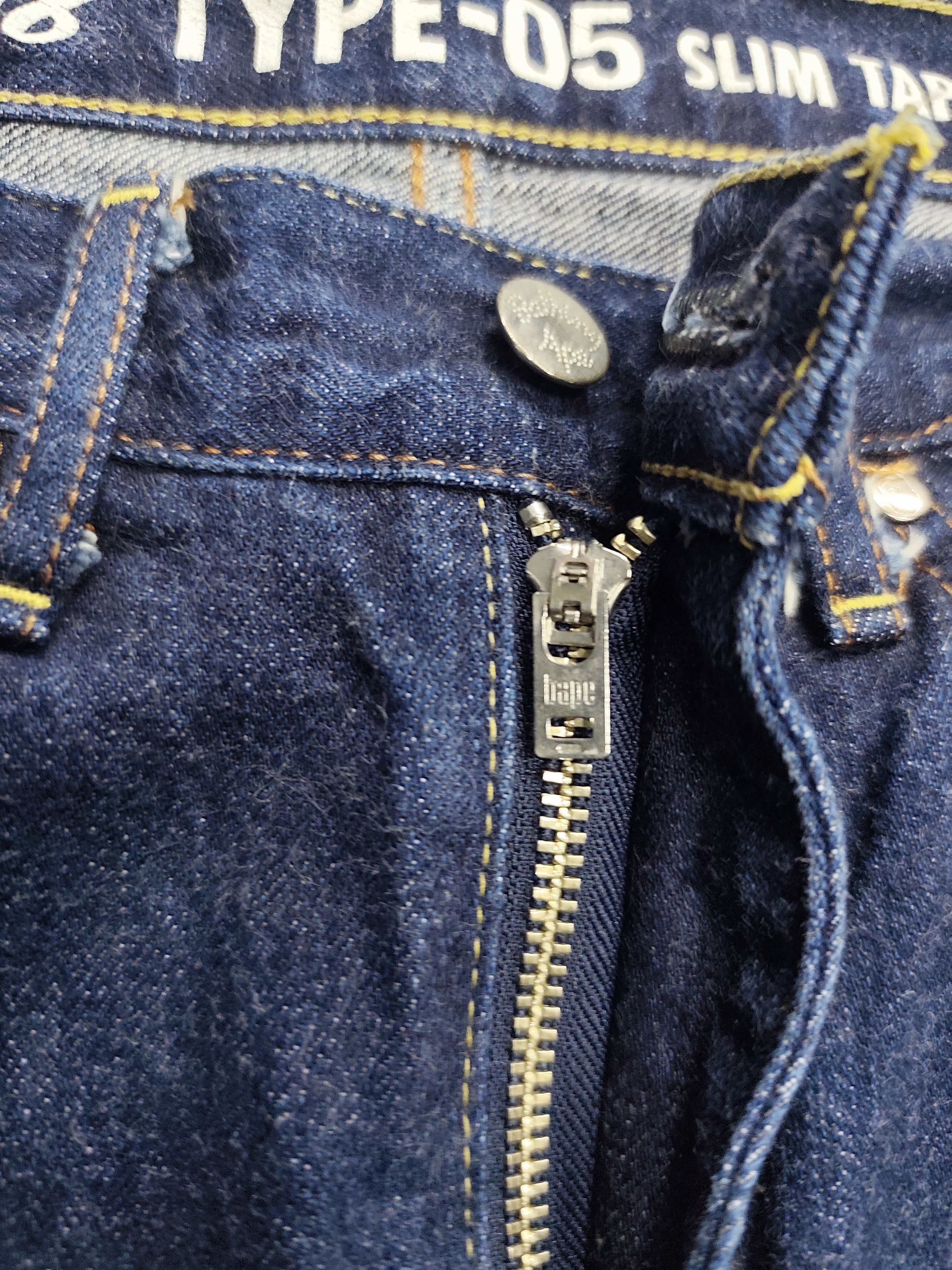 Bape Bape jeans selvedge Size US 32 / EU 48 - 5 Thumbnail