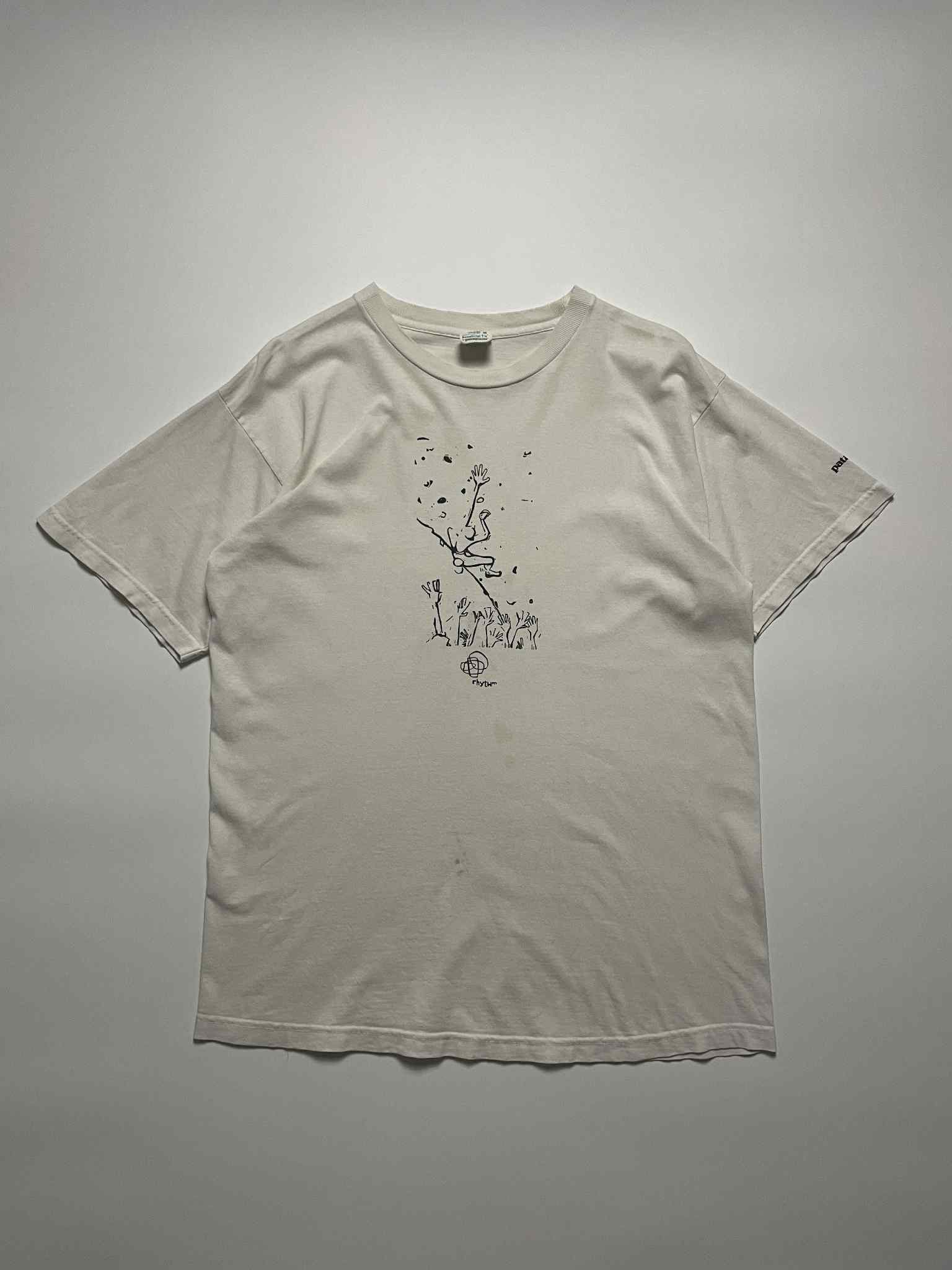 Vintage Vintage Patagonia Rhythm T Shirt Size US L / EU 52-54 / 3 - 1 Thumbnail