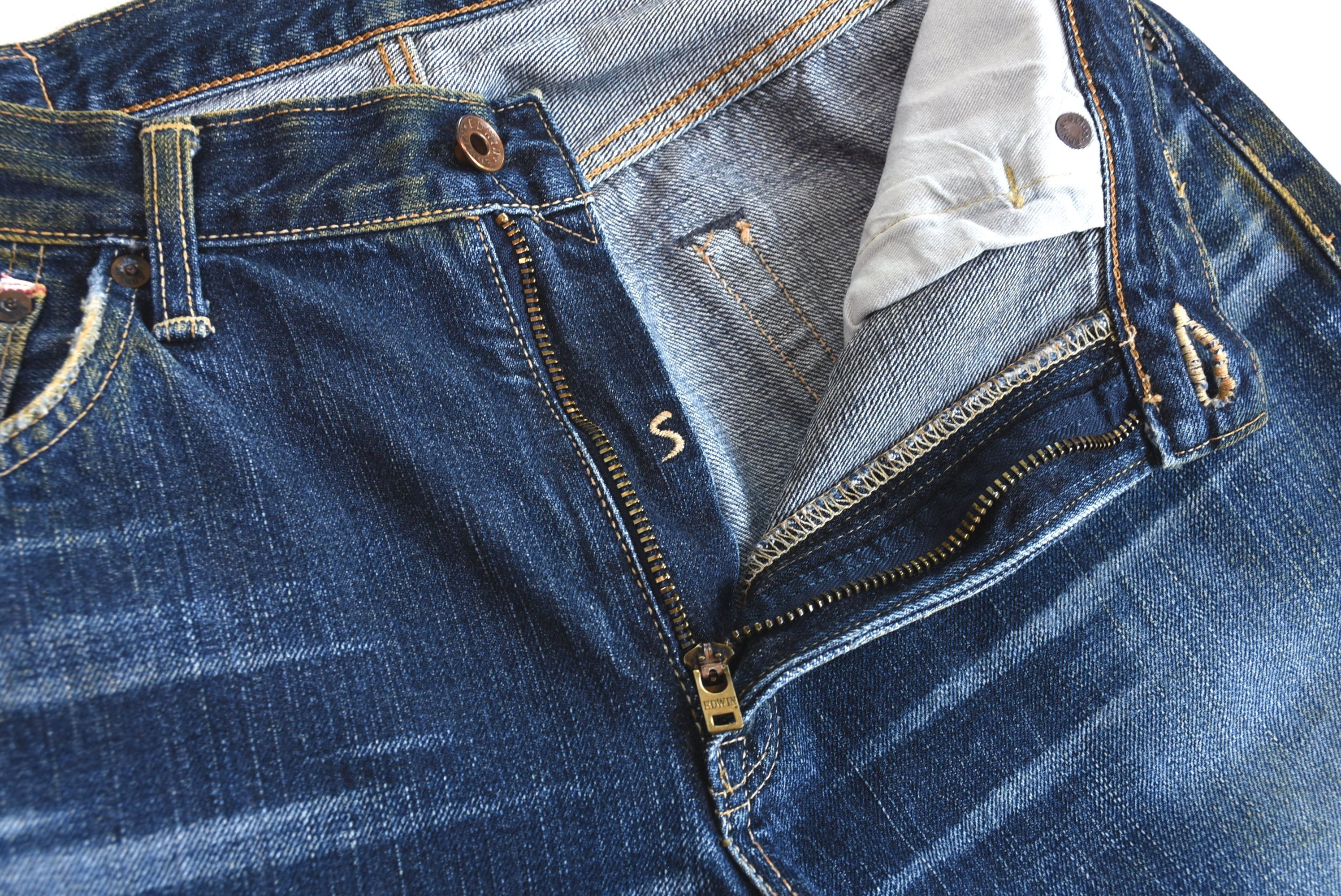 Edwin EDWIN 505S3 Selvedge Jeans - Japan Made Vintage Wash Size US 30 / EU 46 - 9 Thumbnail