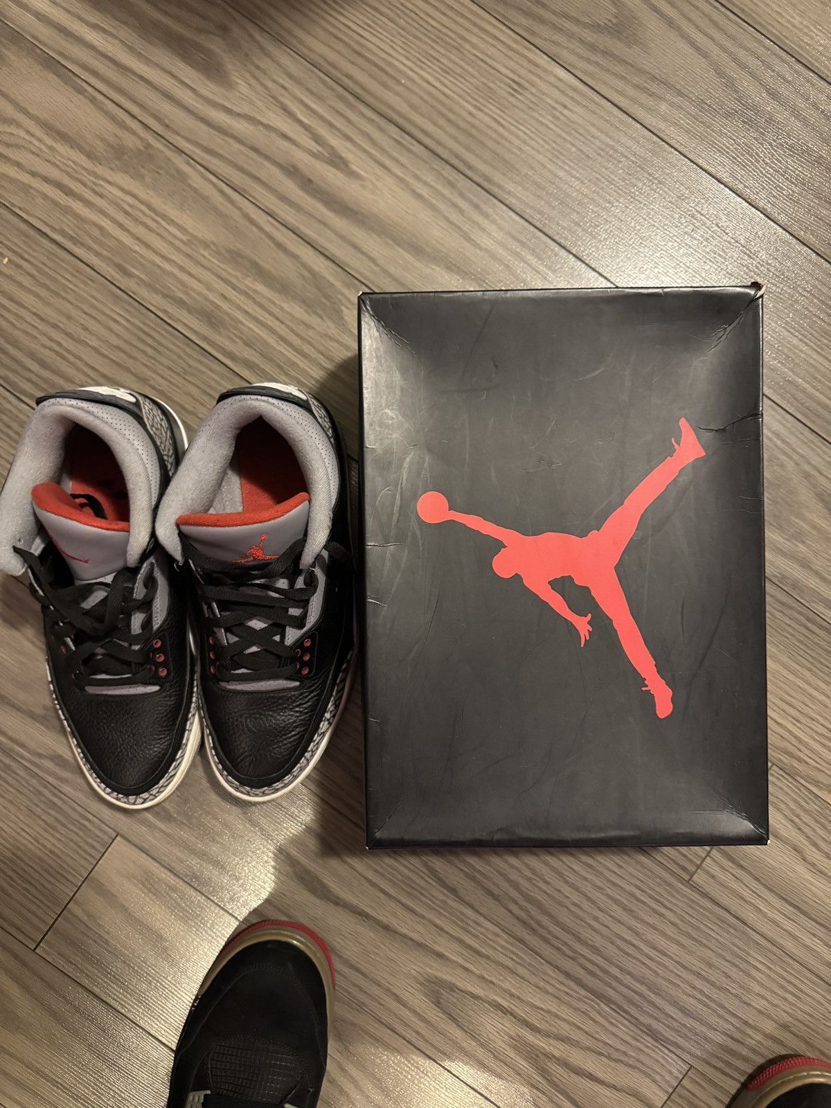 Jordan Brand × Nike Air Jordan 3 Retro ‘Cement’ 2017 Size US 11.5 / EU 44-45 - 11 Thumbnail
