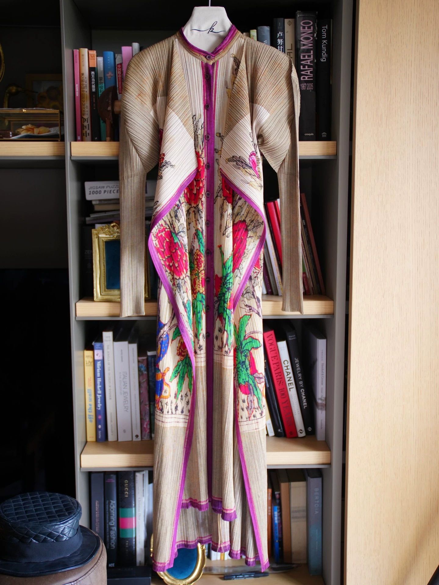 Issey Miyake Issey Miyake Pleats Please Floral Dress & Coat Set Women's Size M / US 6-8 / IT 42-44 - 5 Thumbnail
