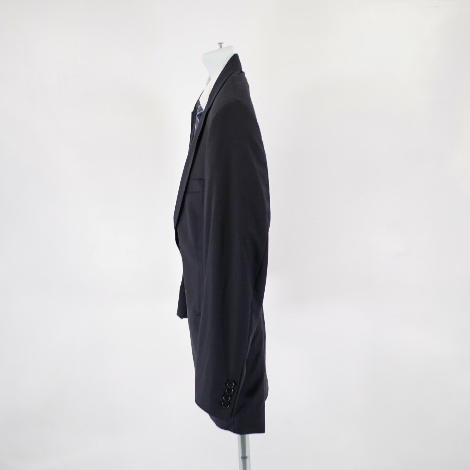 Jos. A. Bank Jos A Bank Signature Gold Wool Blue Glen Plaid 40R Suit Jack Size 40R - 5 Thumbnail