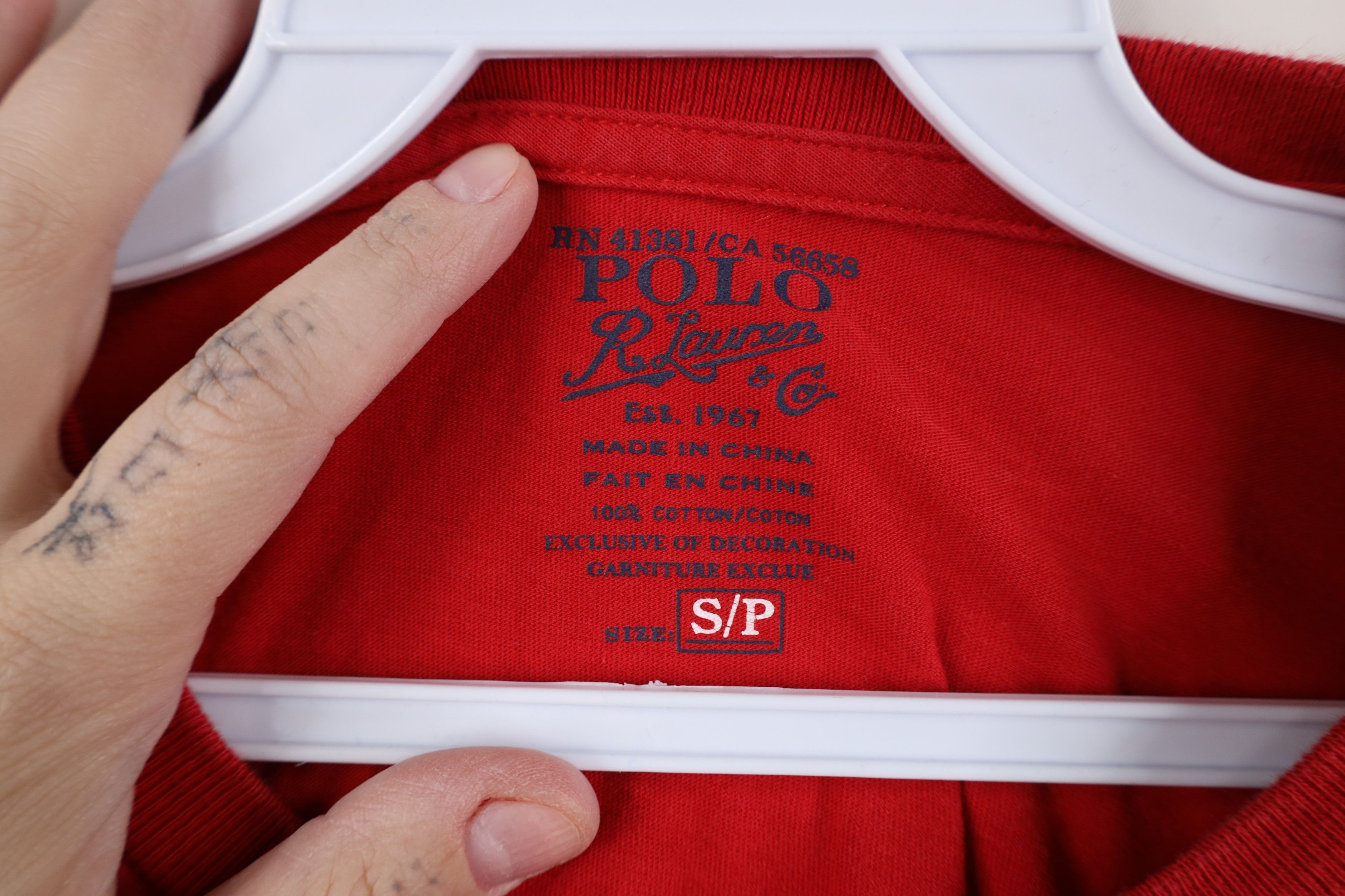 Ralph Lauren Vintage Y2K Ralph Lauren Long Sleeve Pocket T-Shirt Cotton Size US S / EU 44-46 / 1 - 6 Thumbnail