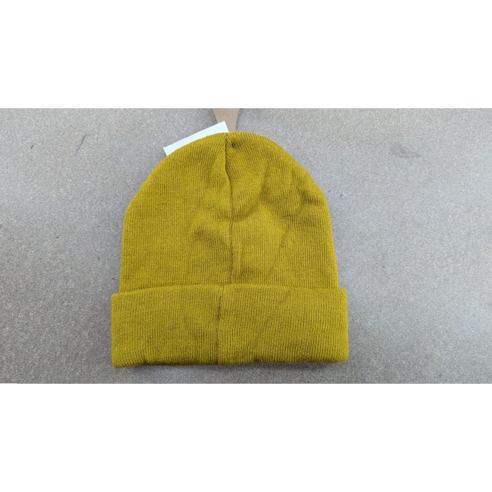 Vintage Coca-Cola Yellow Beanie Hat One Size Stretch Unisex Adults Acrylic Knit Size ONE SIZE - 2 Thumbnail