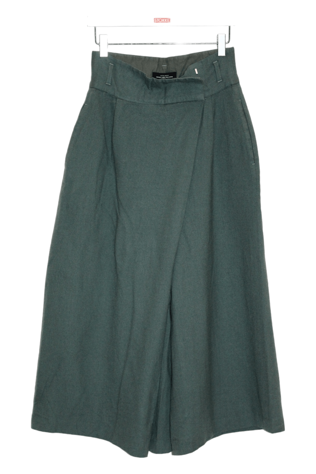 Japanese Brand United Arrows Green Label Relaxing Asymmetric Culottes Size 25" / US 0 / IT 36 - 16 Thumbnail