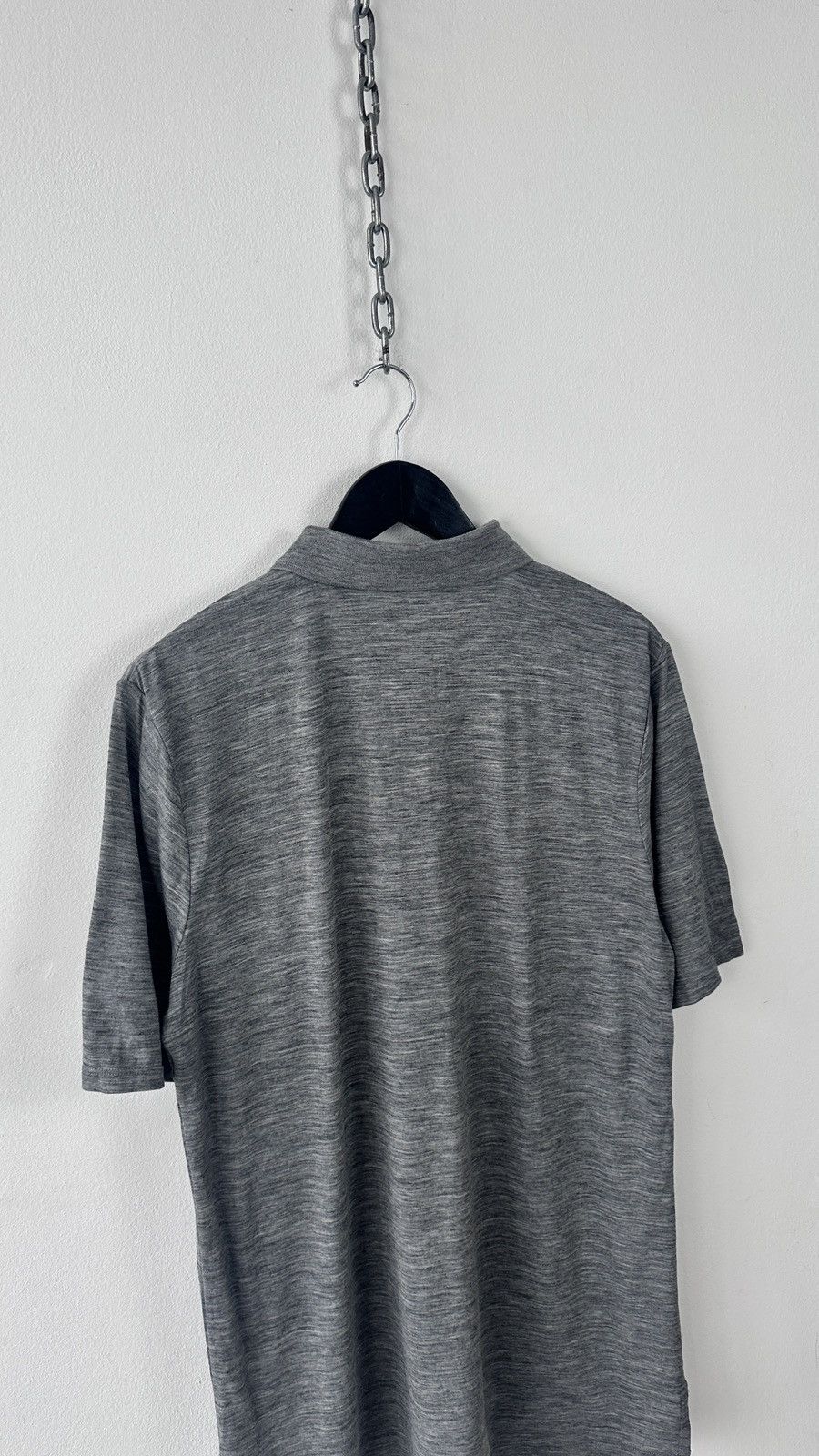 Other Fjörk Merino Wool Polo Shirt XL Heather Outdoor Golf Top Size US XL / EU 56 / 4 - 10 Thumbnail
