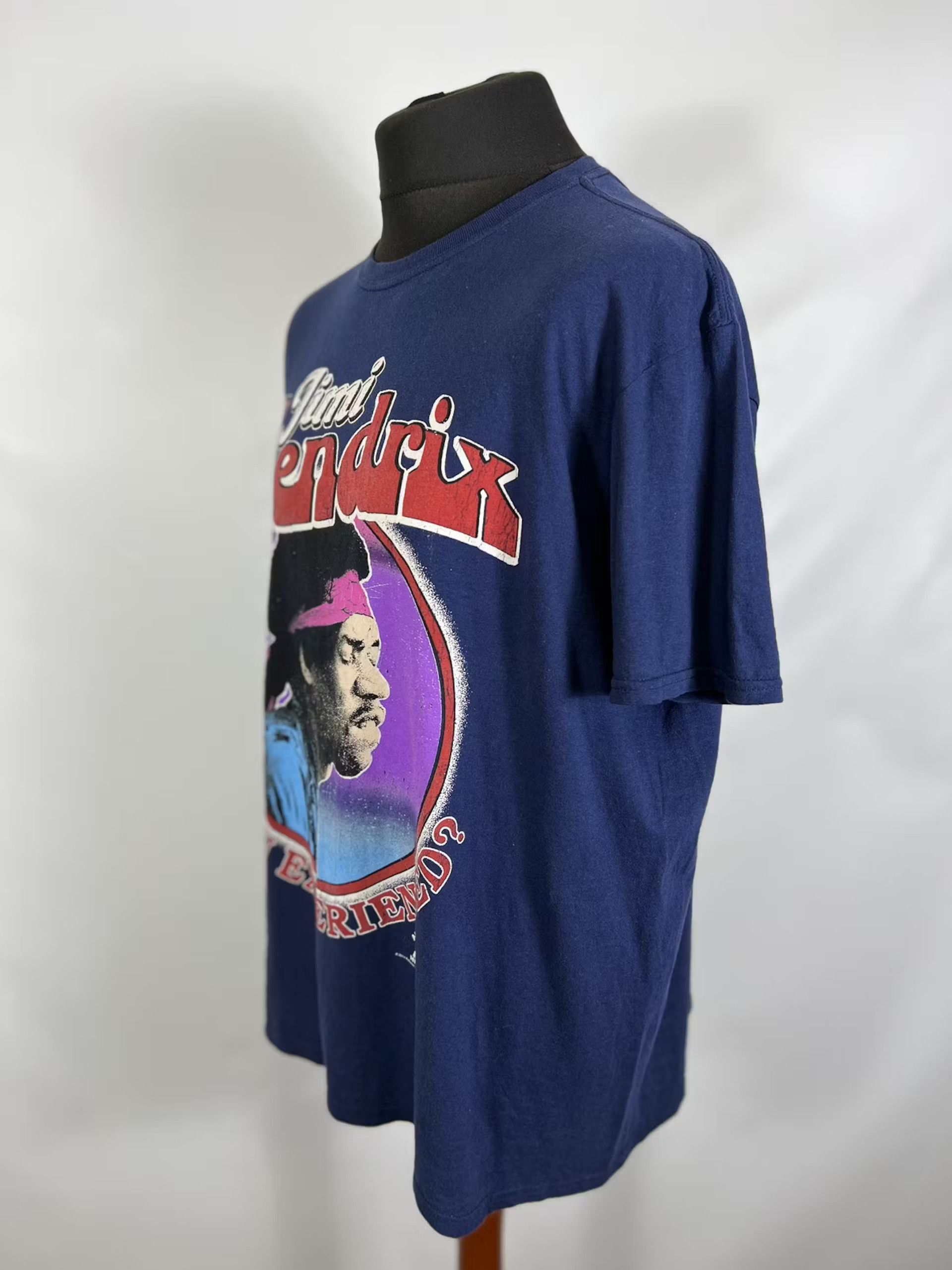 Band Tees × Jimi Hendrix Jimi Hendrix 2014 T-shirt Size US XL / EU 56 / 4 - 3 Thumbnail