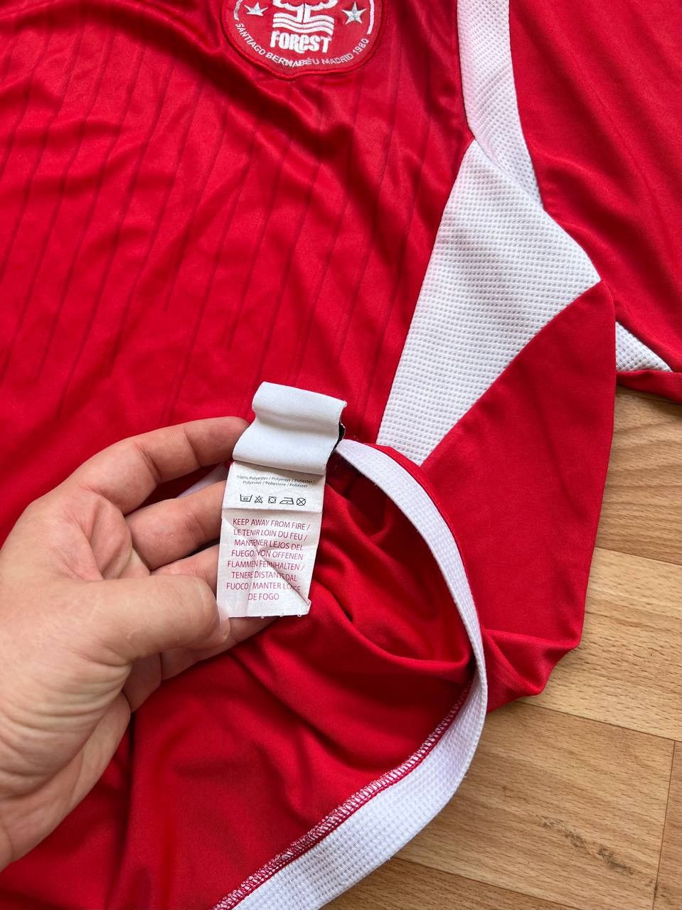 Umbro 2009/10 NOTTINGHAM FOREST HOME SOCCER JERSEY FOOTBALL SHIRT Size US L / EU 52-54 / 3 - 15 Thumbnail