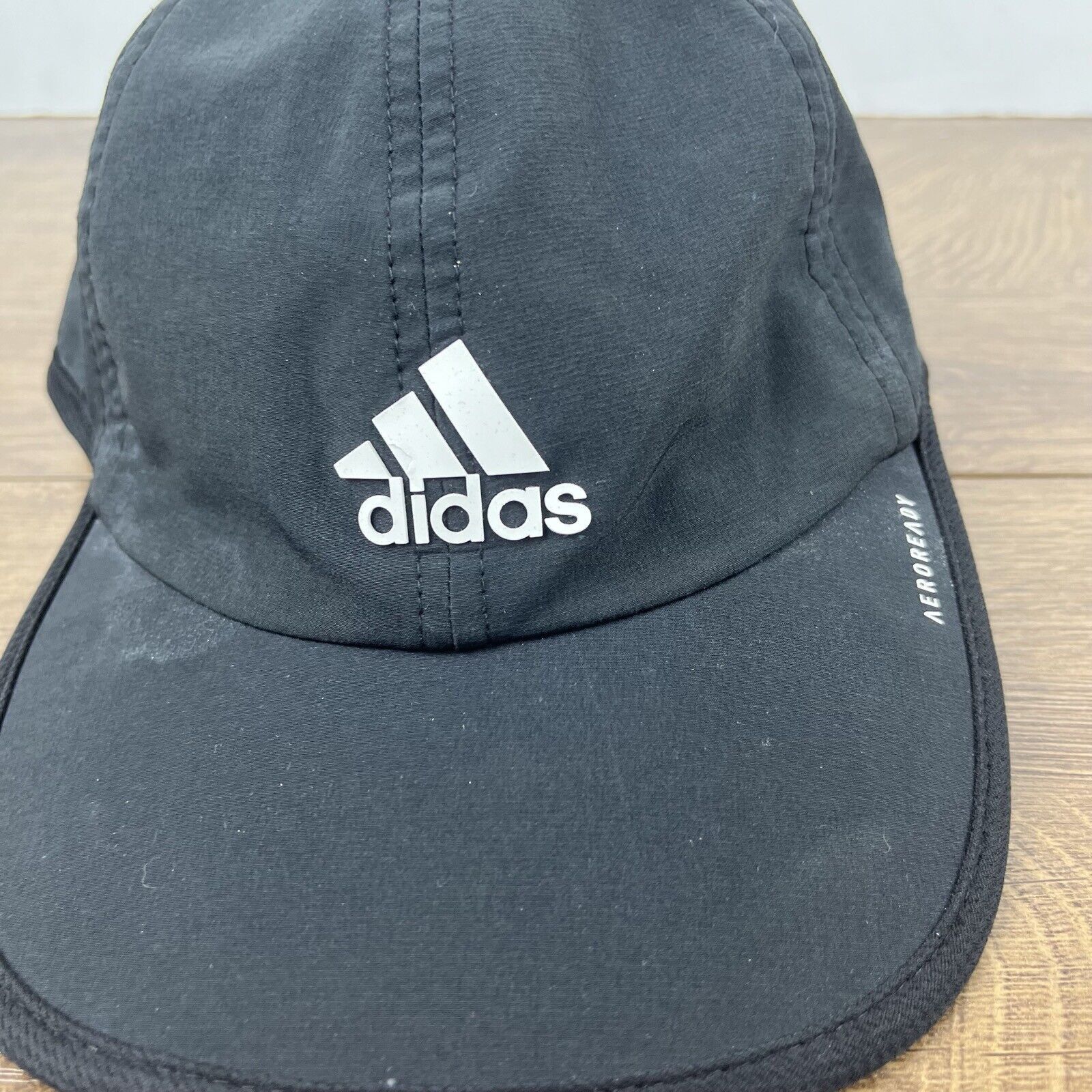 Other Adidas Running Hat Adidas Athletic Black Hat Adjustable Adul Size ONE SIZE - 8 Thumbnail