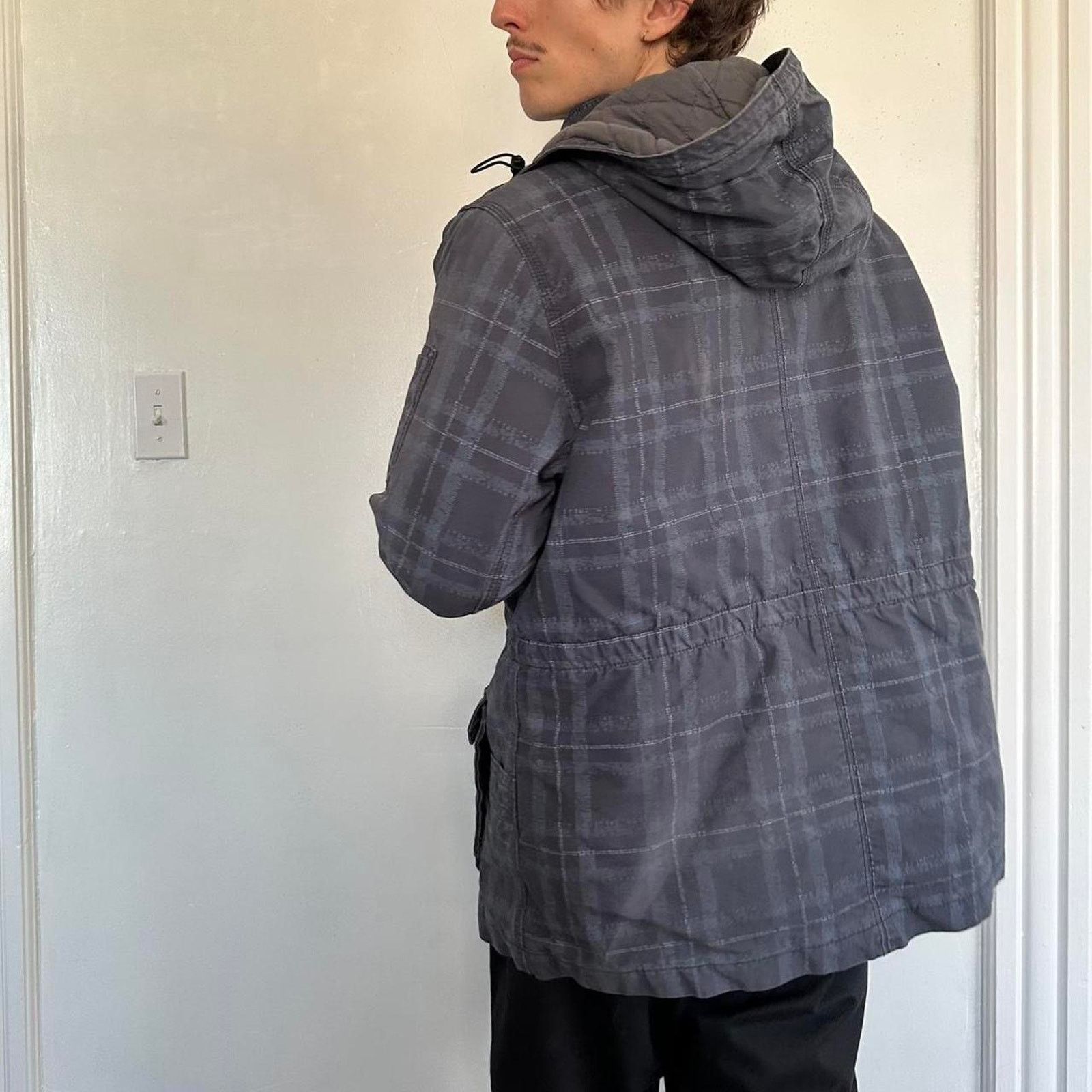 Carhartt Vintage 00s Carhartt Plaid Pocket Winter Ski Coat Jacket Size XL / US 12-14 / IT 48-50 - 8 Thumbnail