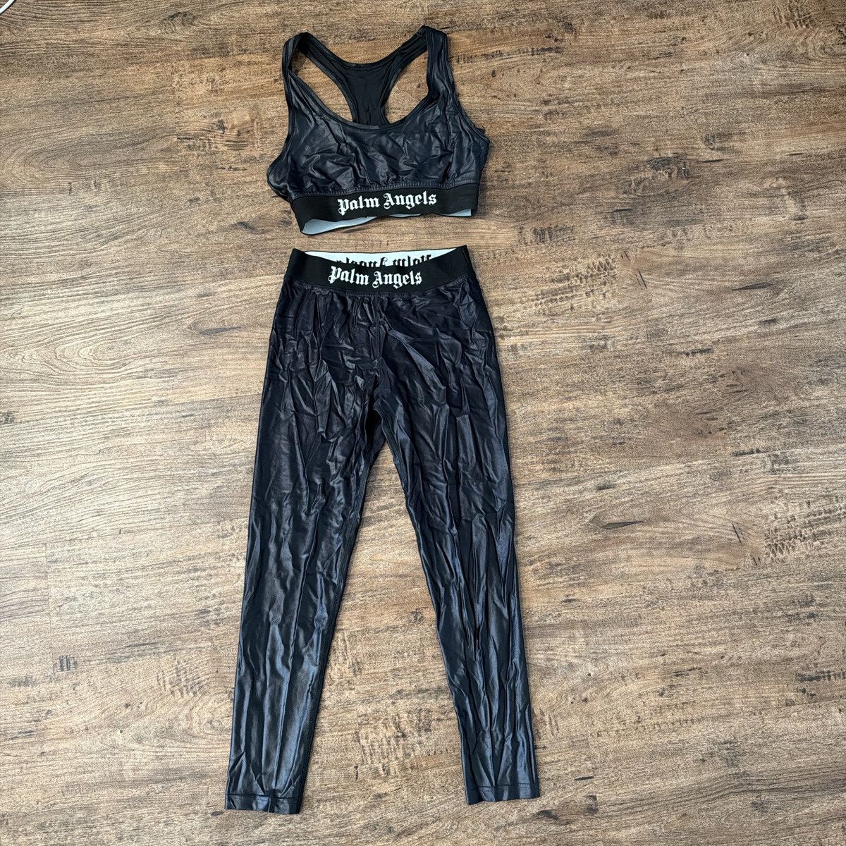 Palm Angels Palm Angels Sports Bra & Legging Set Size 28" / US 6 / IT 42 - 1 Thumbnail
