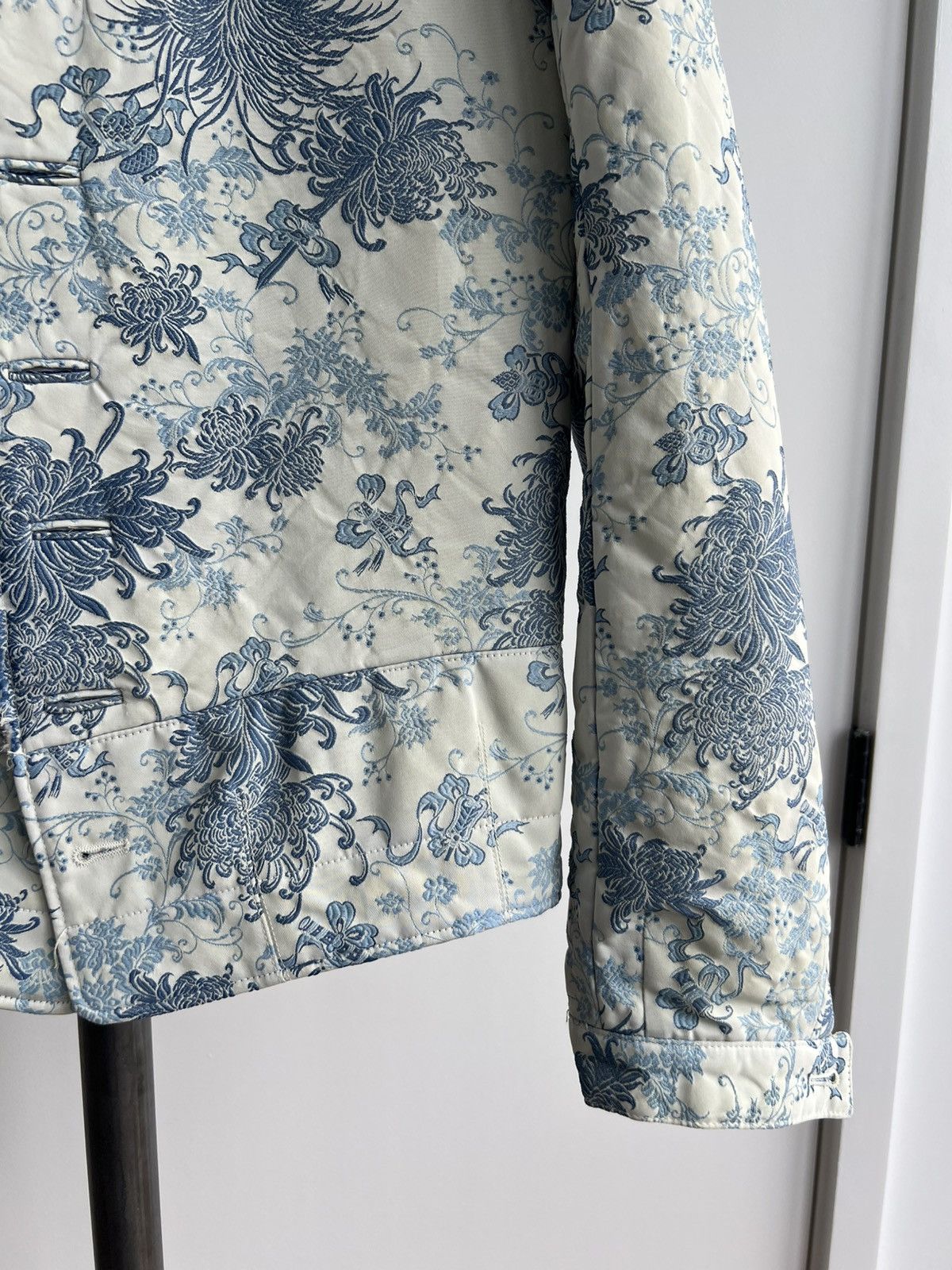 Maison Margiela SS22 Silk Blend Floral Jacket Size S / US 4 / IT 40 - 4 Thumbnail