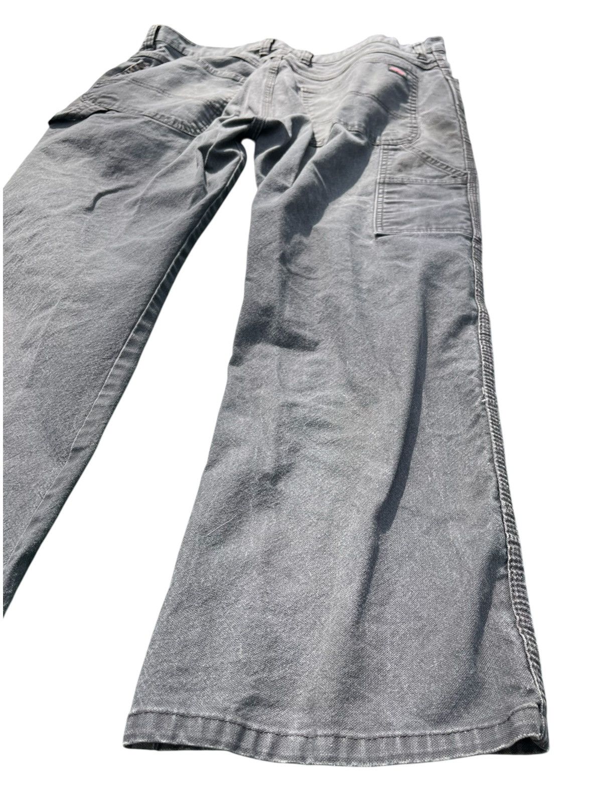 Dickies Vintage Y2K Dickies Grey Carpenter Pants Wide Leg Workwear Size US 34 / EU 50 - 3 Thumbnail