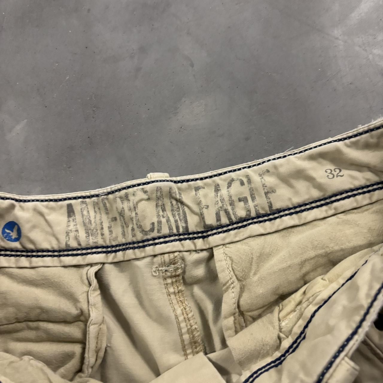 Vintage Crazy Vintage Y2K/2000s Light Cream Streetwear Skater Cargo Pants! 32x30 Size US 32 / EU 48 - 7 Thumbnail