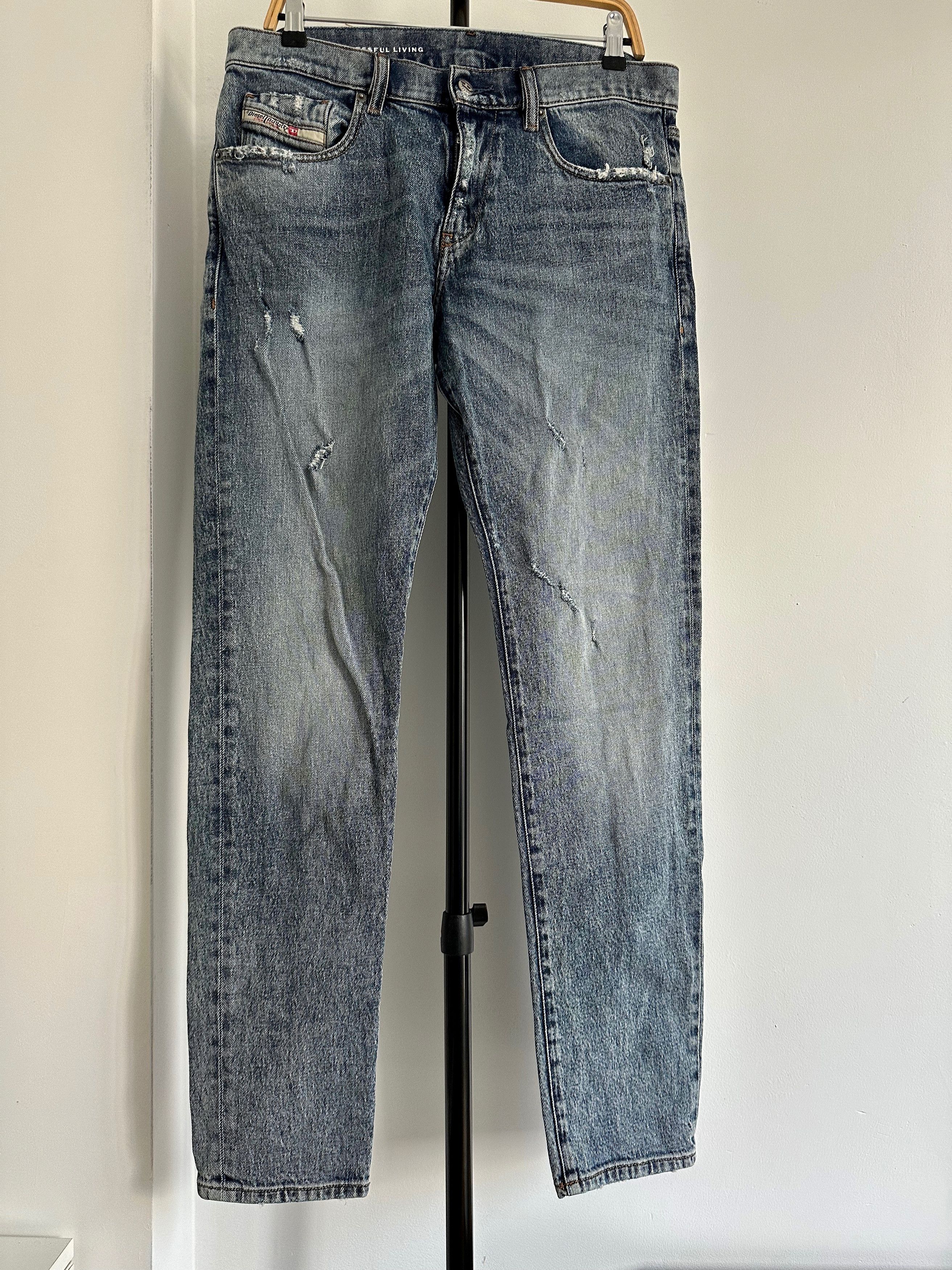 Diesel DIESEL D-Strukt 2019 Slim Denim Pants jeans Size US 32 / EU 48 - 4 Thumbnail