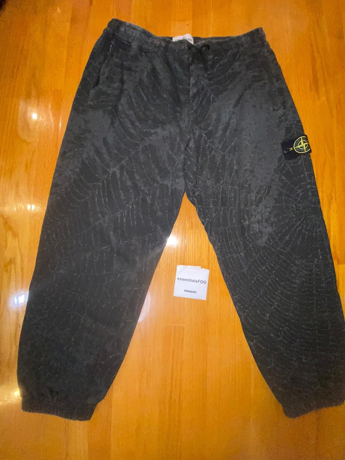 Supreme Supreme Stone Island Spiderweb Sweatpant (FW23) Black