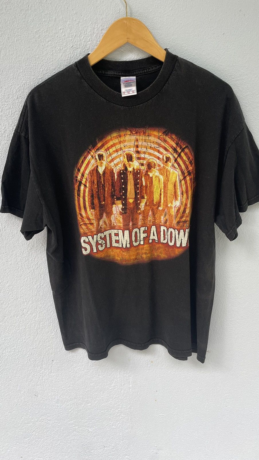 Vintage system of a down tshirt