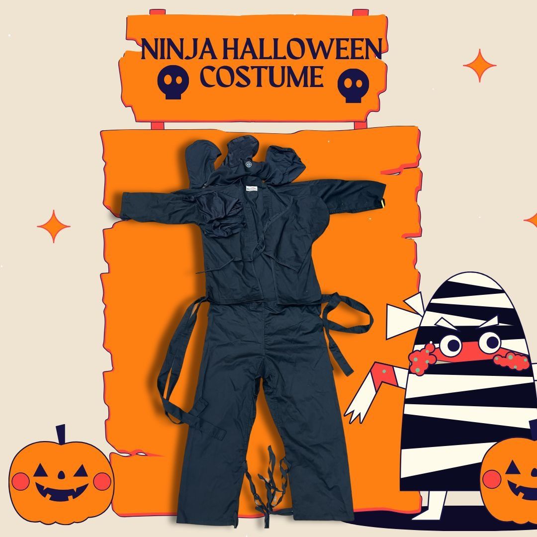 Other Ninja Halloween Costume Set With Hood & Mask Tiger Claw Bran Size US XS / EU 42 / 0 - 1 Thumbnail