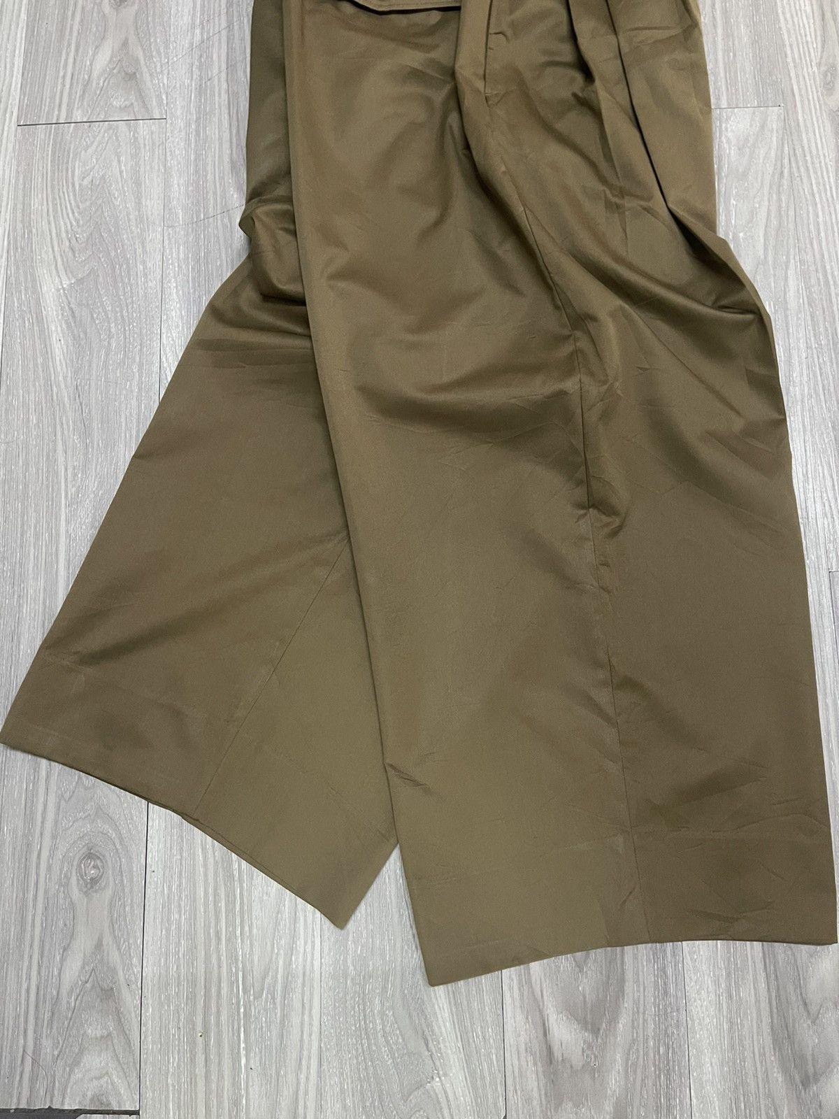 GU GU x And Beautiful People - Tuck Wide Pant Size US 30 / EU 46 - 9 Thumbnail