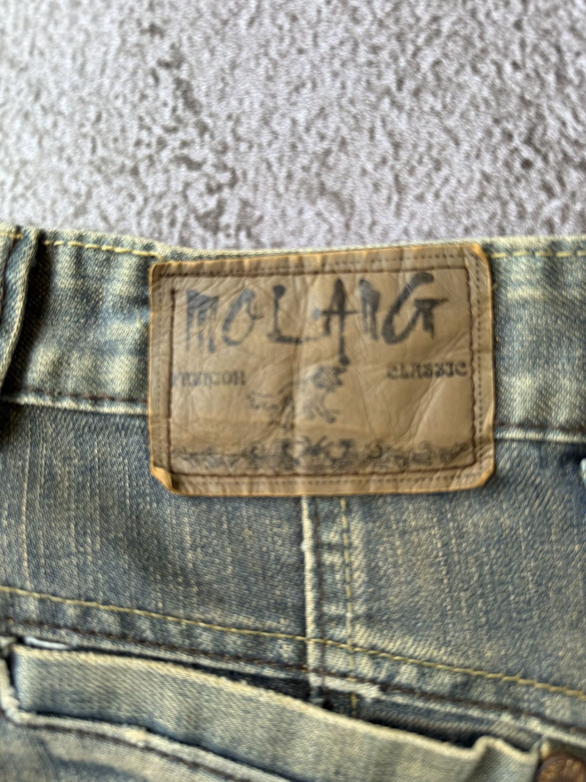 Japanese Brand Distressed Denim Washed Jeans Ifsixwasnine Styled Size US 30 / EU 46 - 7 Thumbnail