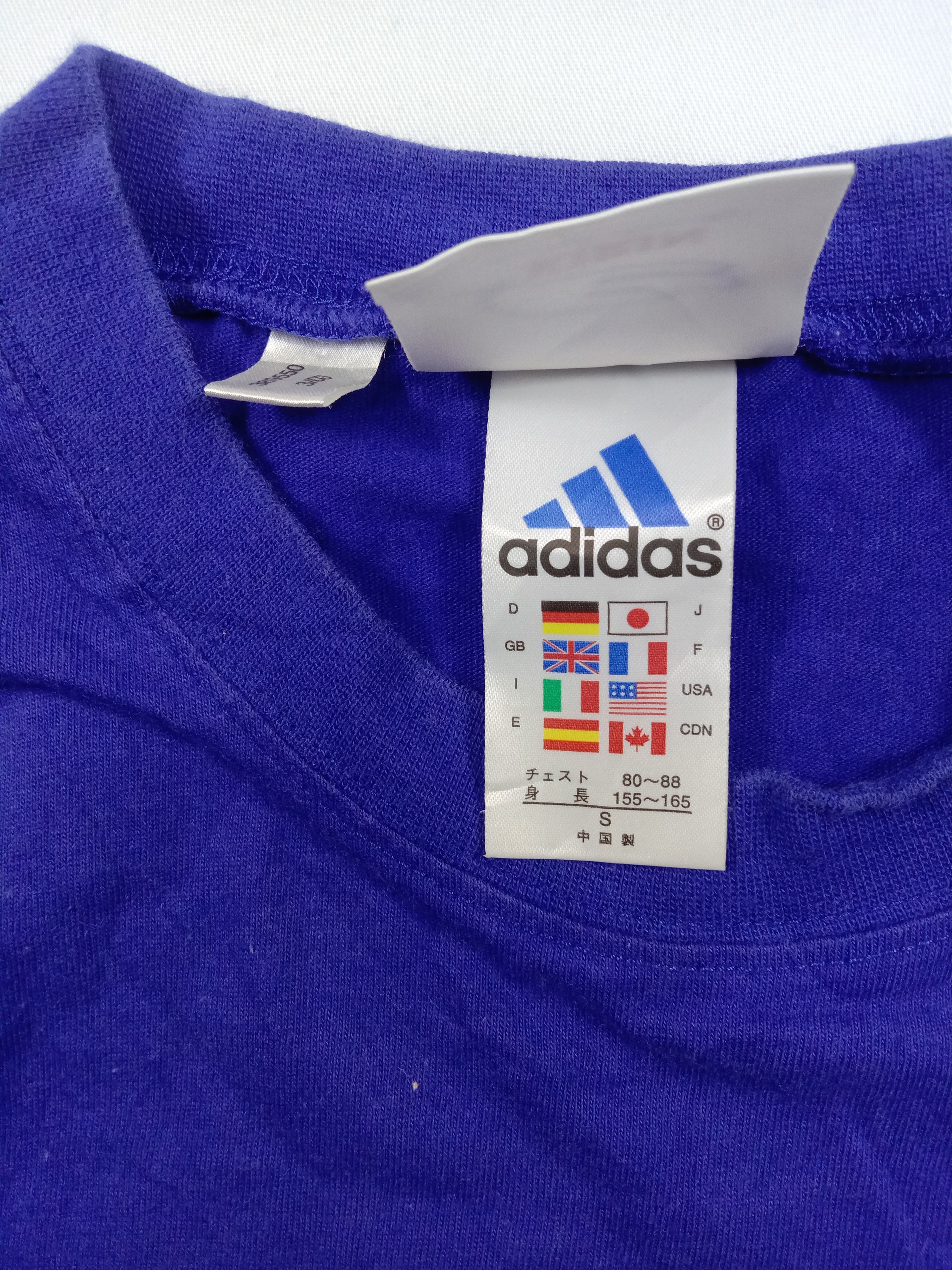 Adidas Vintage Adidas Kirin Samurai Blue 06 Fifa World Cup T Shirt Size US M / EU 48-50 / 2 - 7 Thumbnail