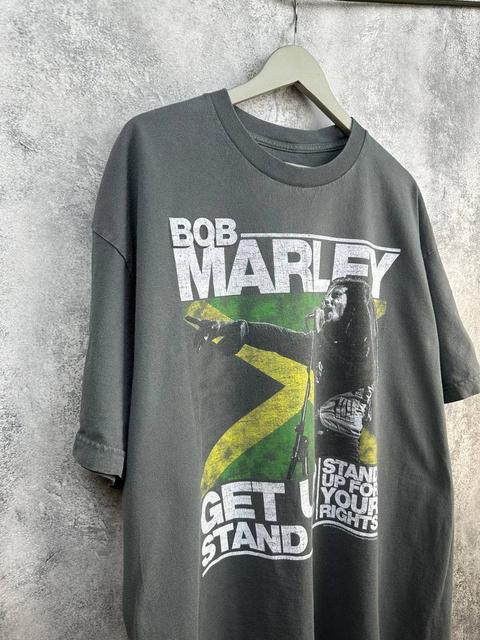 Bob Marley Bob Marley “Get Up Stand Up” T-Shirt Gray 2014 Zion Jamaica Size US XXL / EU 58 / 5 - 3 Thumbnail