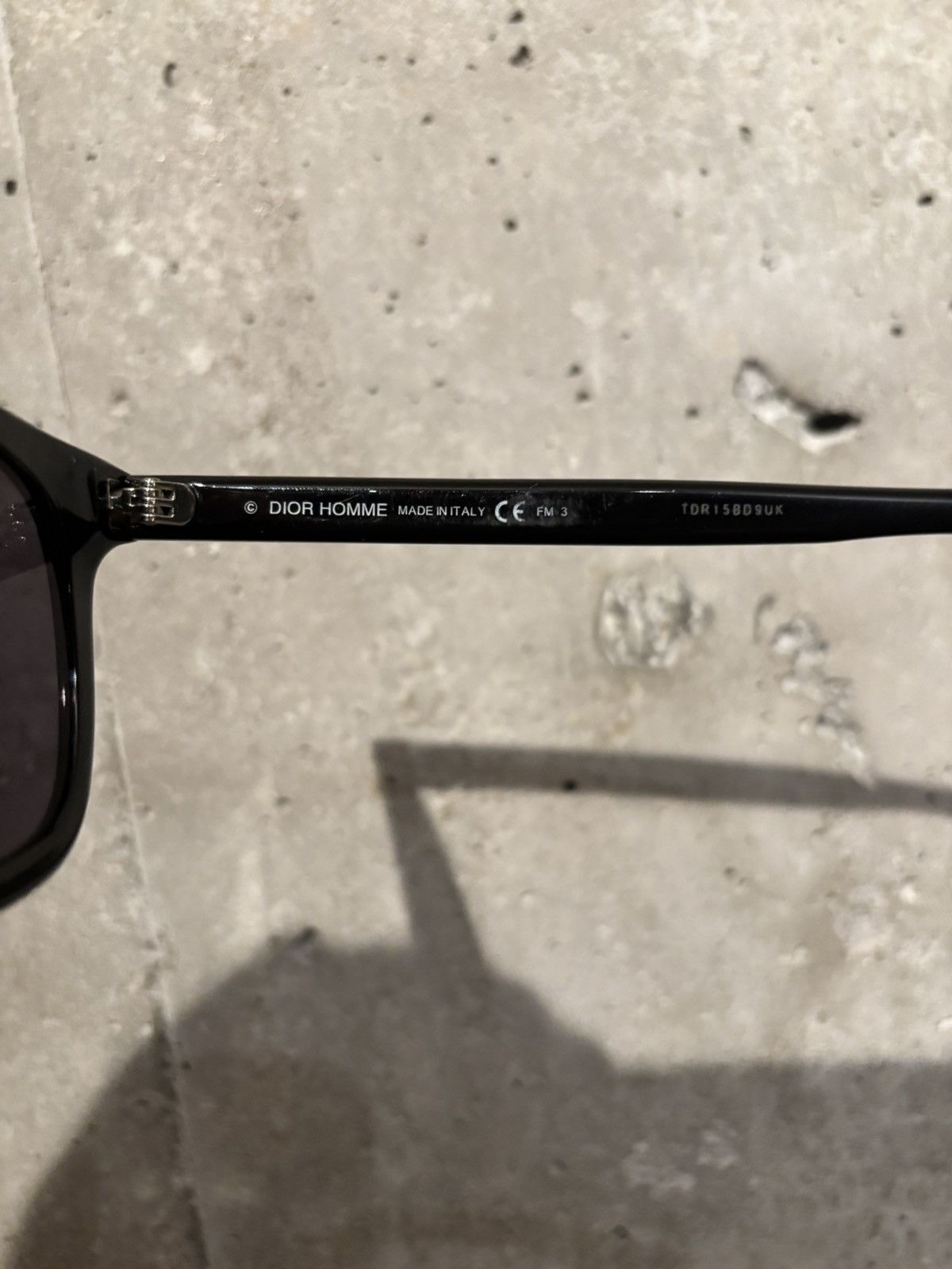 Christian Dior Monsieur Christian Dior Black Square sunglasses Size ONE SIZE - 5 Thumbnail