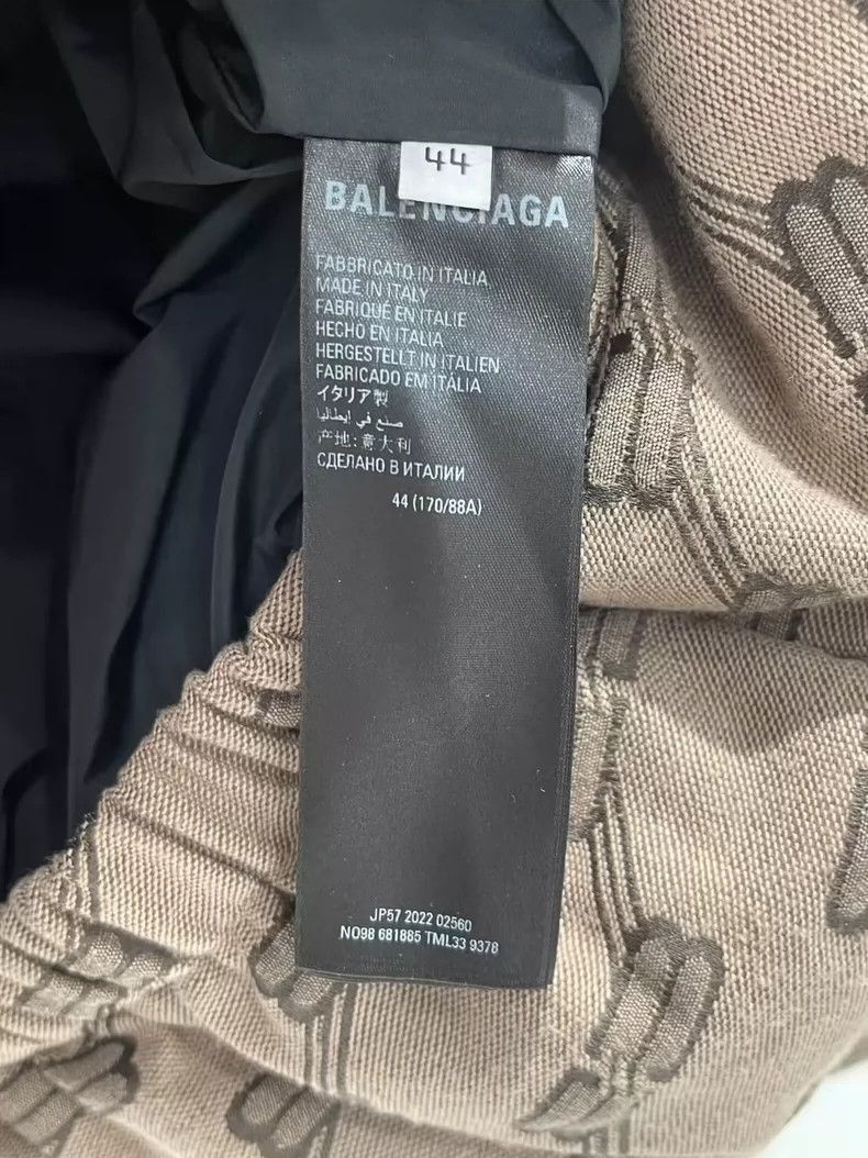 Balenciaga Balenciaga full printed cotton jacket-2506 Size US M / EU 48-50 / 2 - 7 Thumbnail
