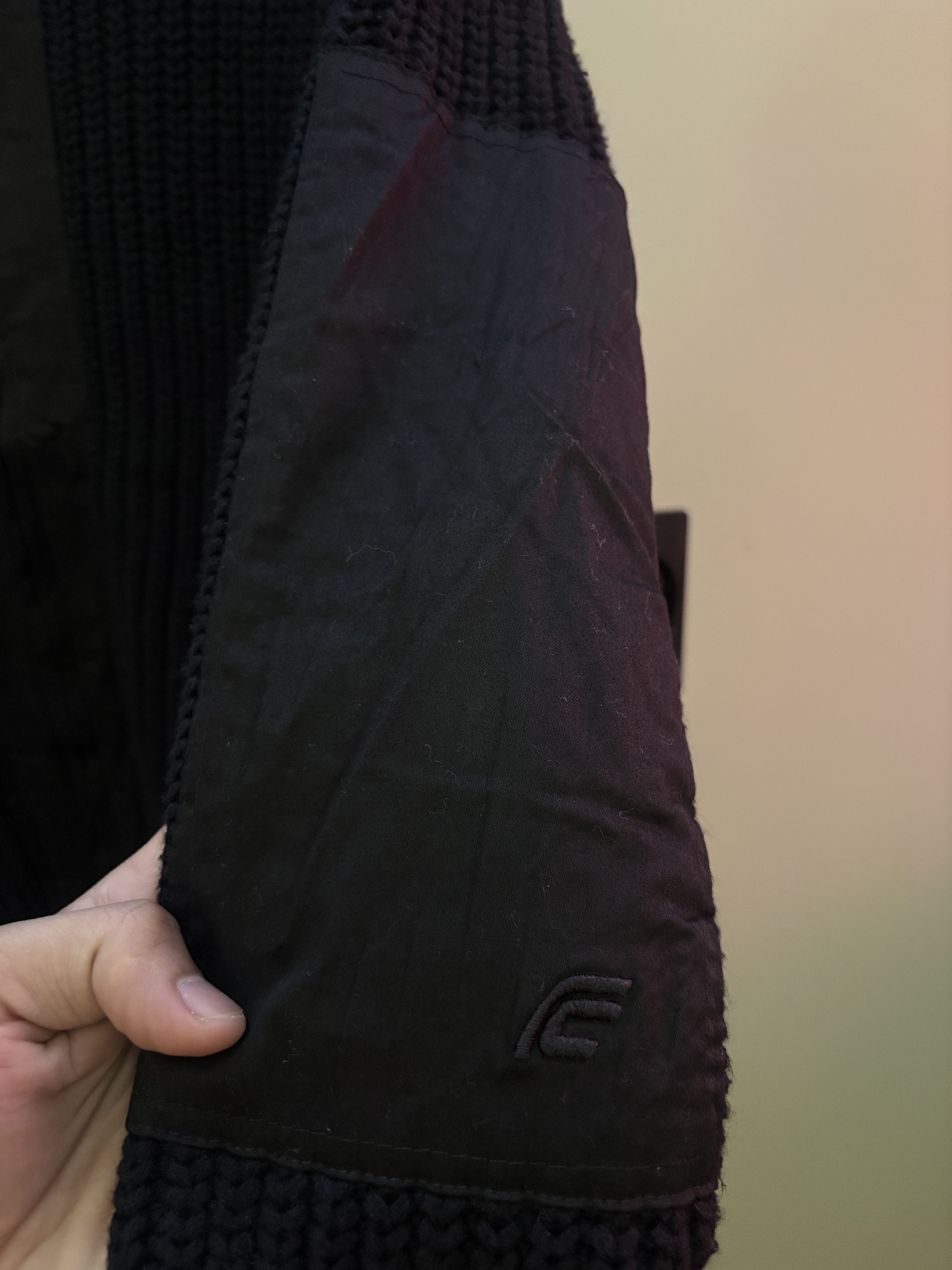 FCUK × French Connection French Connection Knit Wool Zipper Stretch Sweater Size US S / EU 44-46 / 1 - 4 Thumbnail