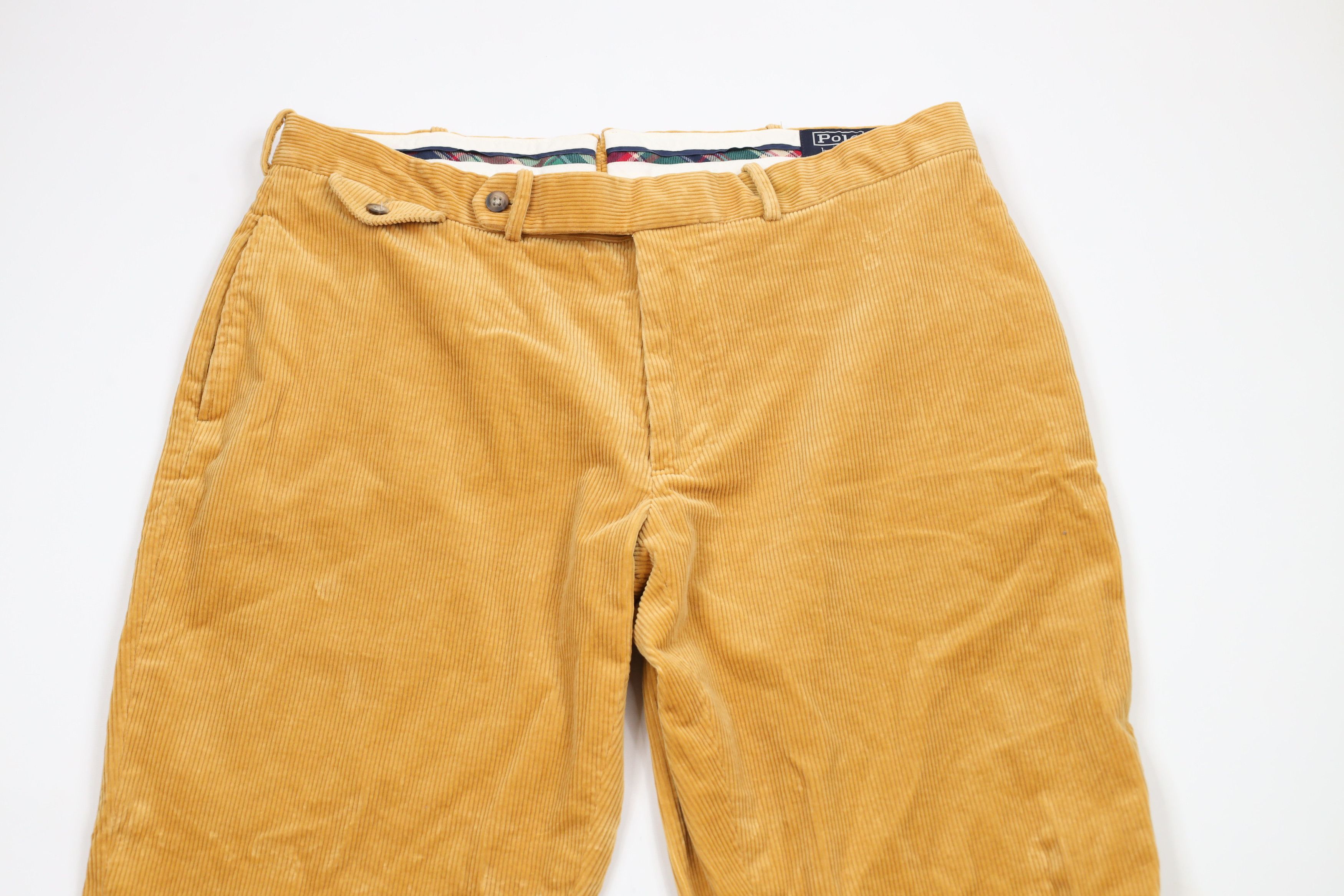 Ralph Lauren × Vintage Vintage 90s Ralph Lauren Heavy Fine Tailoring Corduroy Pants Size US 36 / EU 52 - 2 Thumbnail