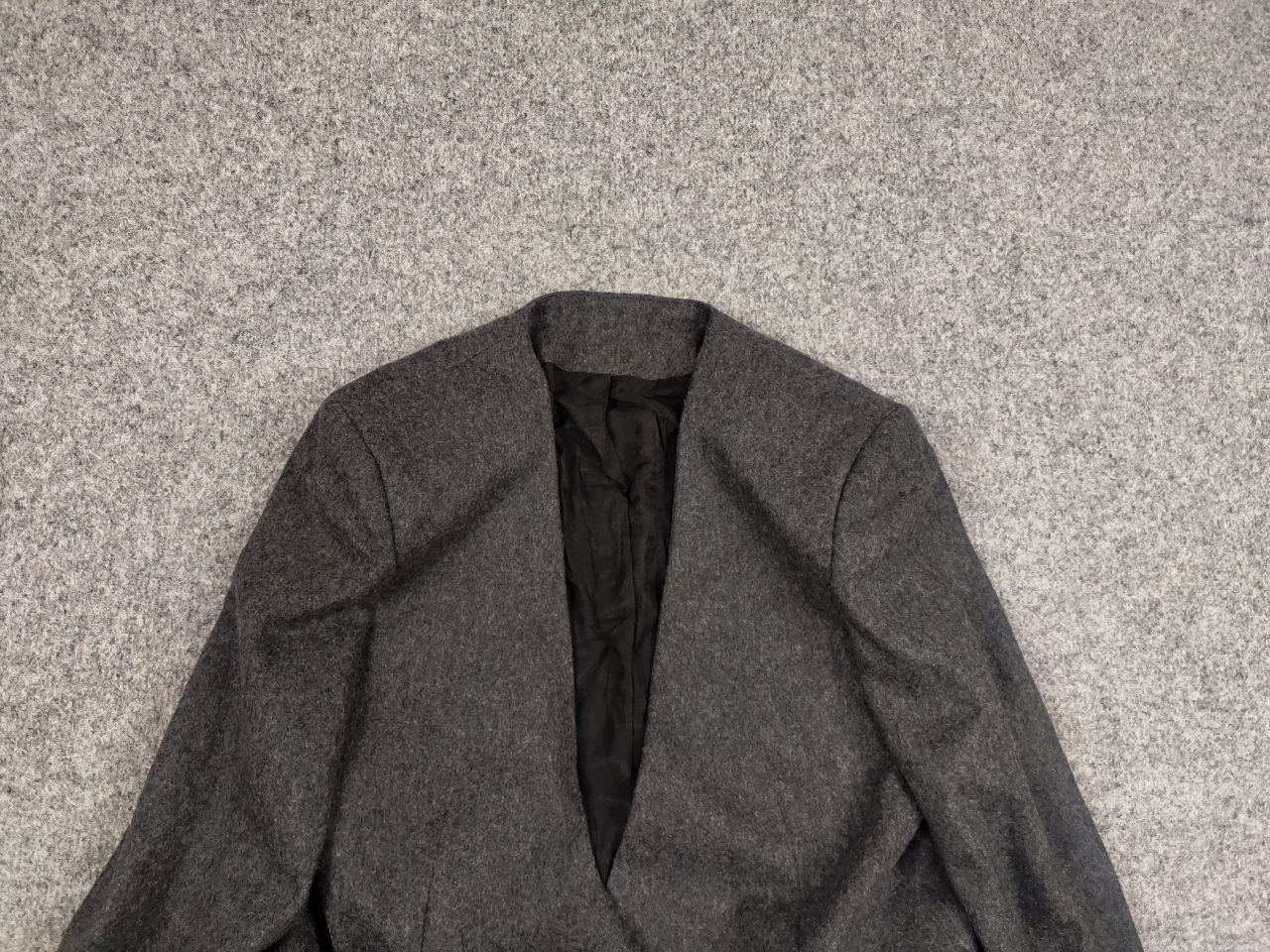 Japanese Brand Mark Kenly Domino Tan studio Design Dark Gray Women Blazer Size XS / US 0-2 / IT 36-38 - 8 Thumbnail