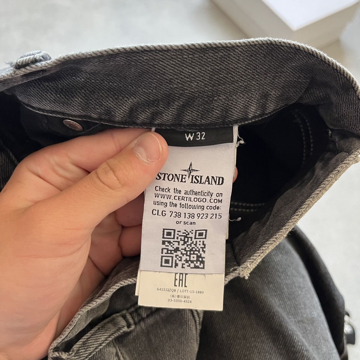 Stone Island STONE ISLAND Jeans Wash Denim Vintage Y2k Affliction Size US 32 / EU 48 - 12 Thumbnail