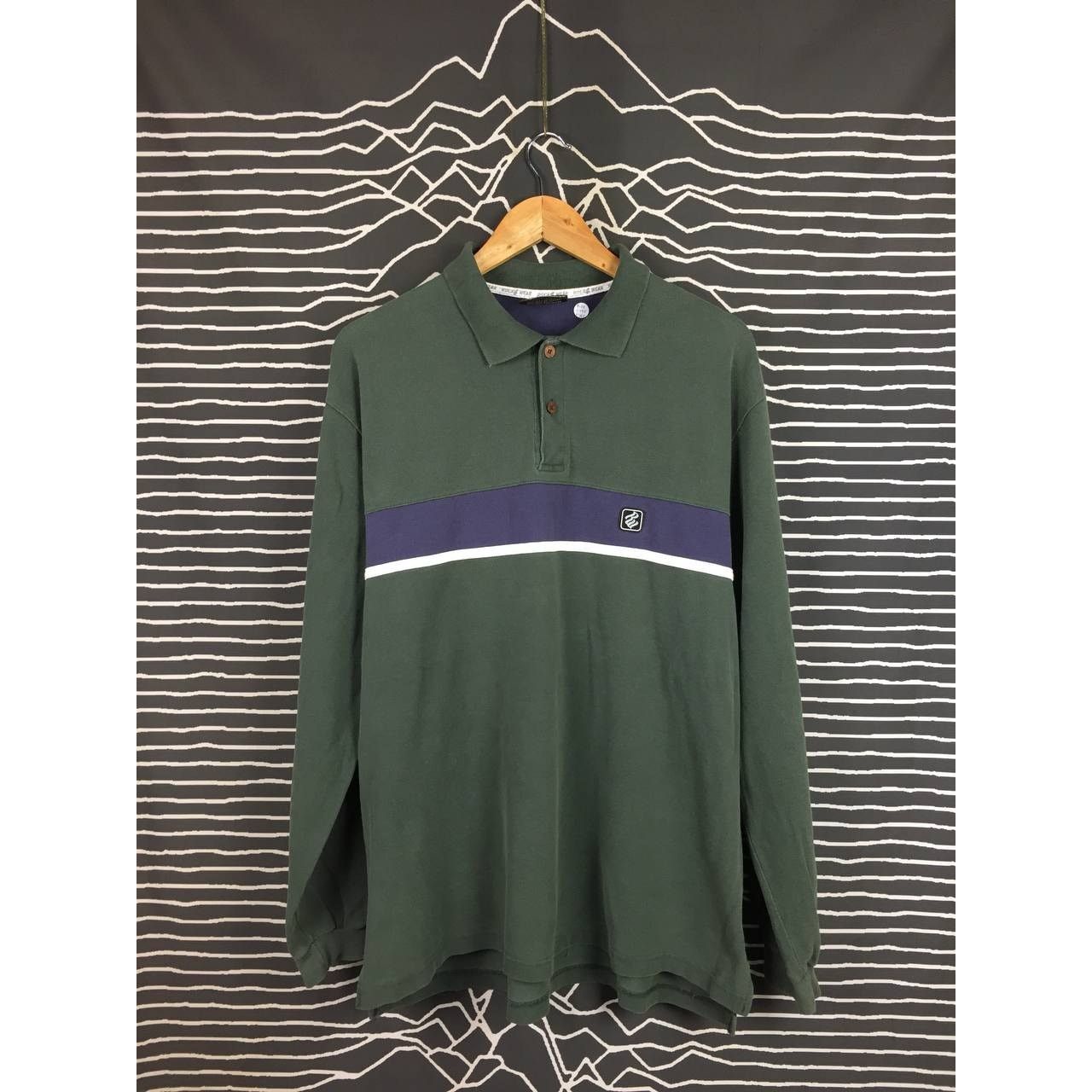 Rap Tees × Rocawear Rocawear Stripe Panel 90s Hip Hop Classic Longsleeve PoloTee Size US XL / EU 56 / 4 - 2 Thumbnail