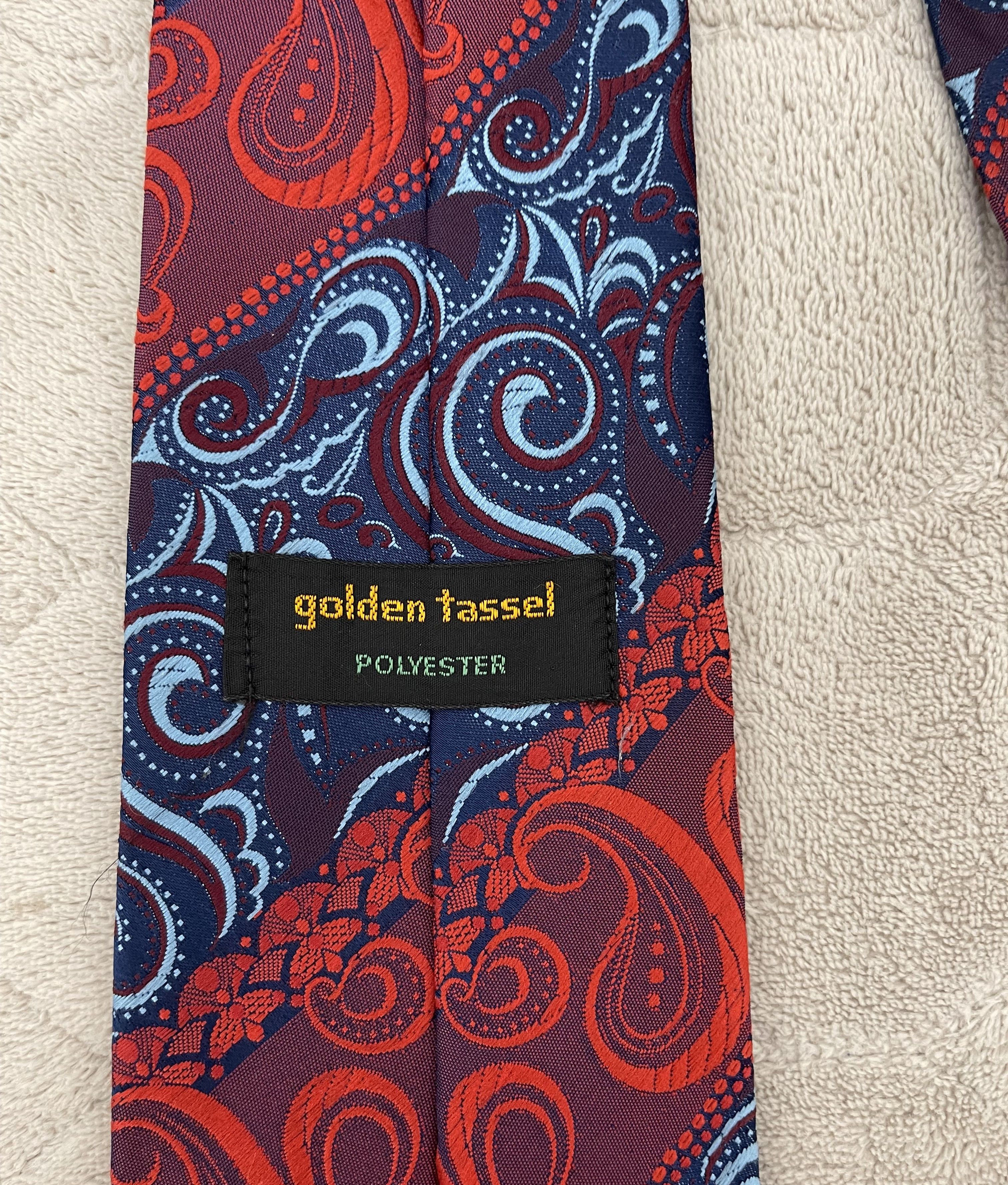 Vintage Vintage Tie Golden Tassel Size ONE SIZE - 3 Thumbnail