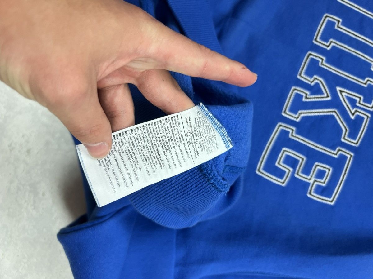 Nike 00s Nike Embroidered Logo Spellout Vintage Y2K Sweatshirt Size US XL / EU 56 / 4 - 8 Thumbnail