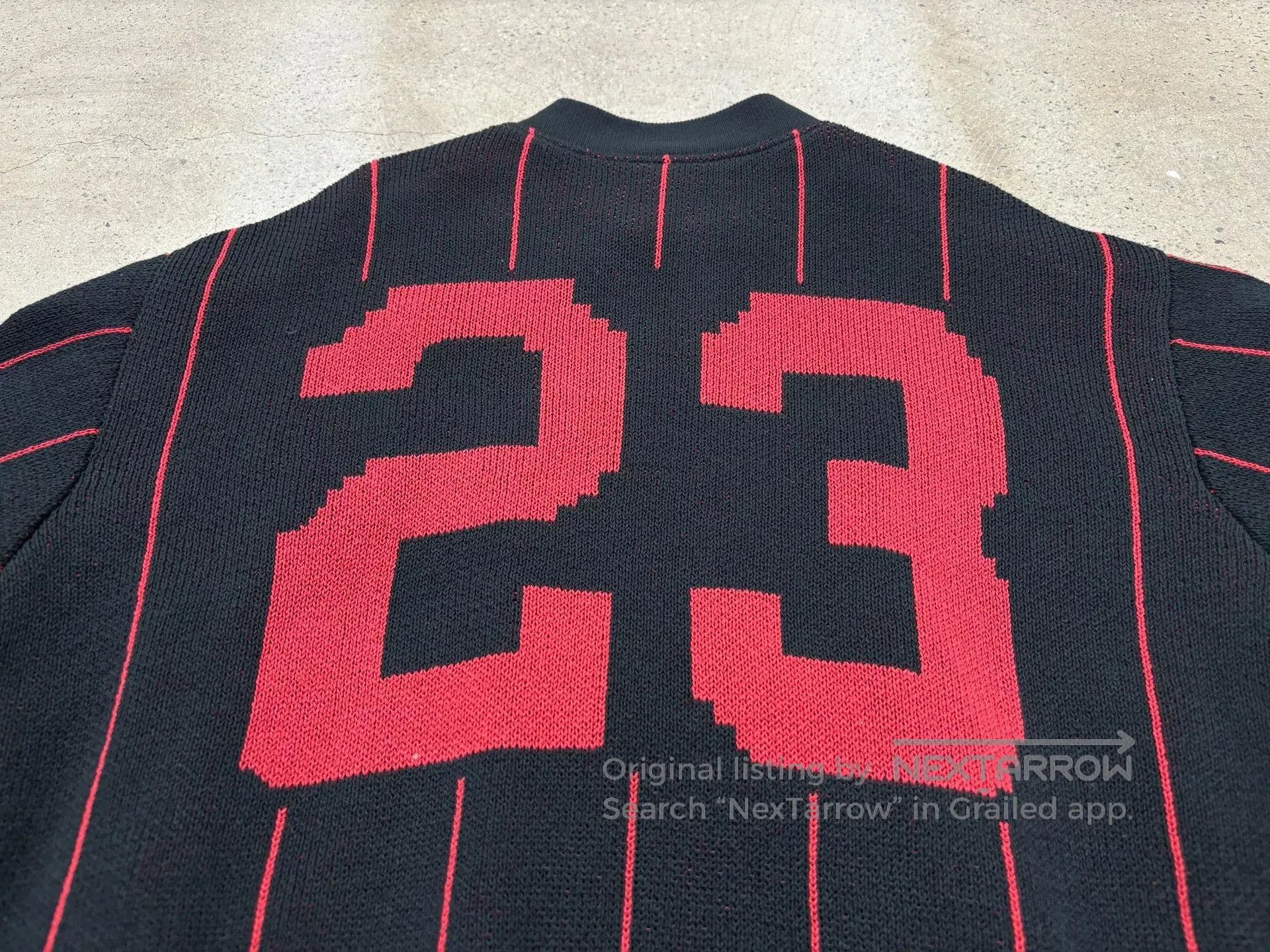 Supreme Supreme 23 Pinstripe Varsity Zip Up Sweater. Size US S / EU 44-46 / 1 - 6 Thumbnail
