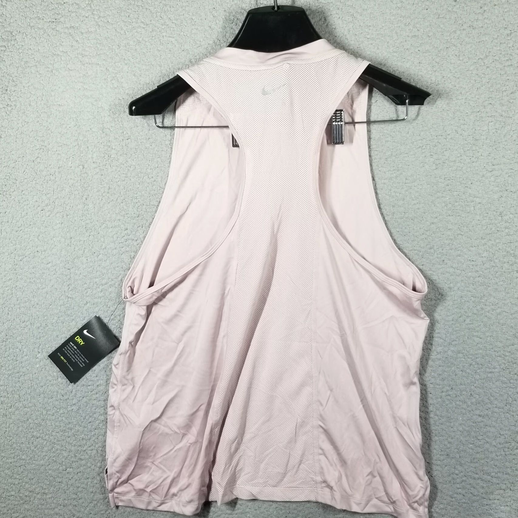 Nike NWT Nike Dry Miler Running Singlet Tanktop Rose Light Pink Women’s XL Size XL / US 12-14 / IT 48-50 - 2 Thumbnail