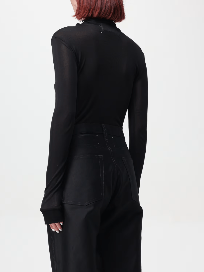 Maison Margiela BNWT AW24 MAISON MARGIELA ROLL NECK BODYSUIT 40 Size S / US 4 / IT 40 - 11 Thumbnail