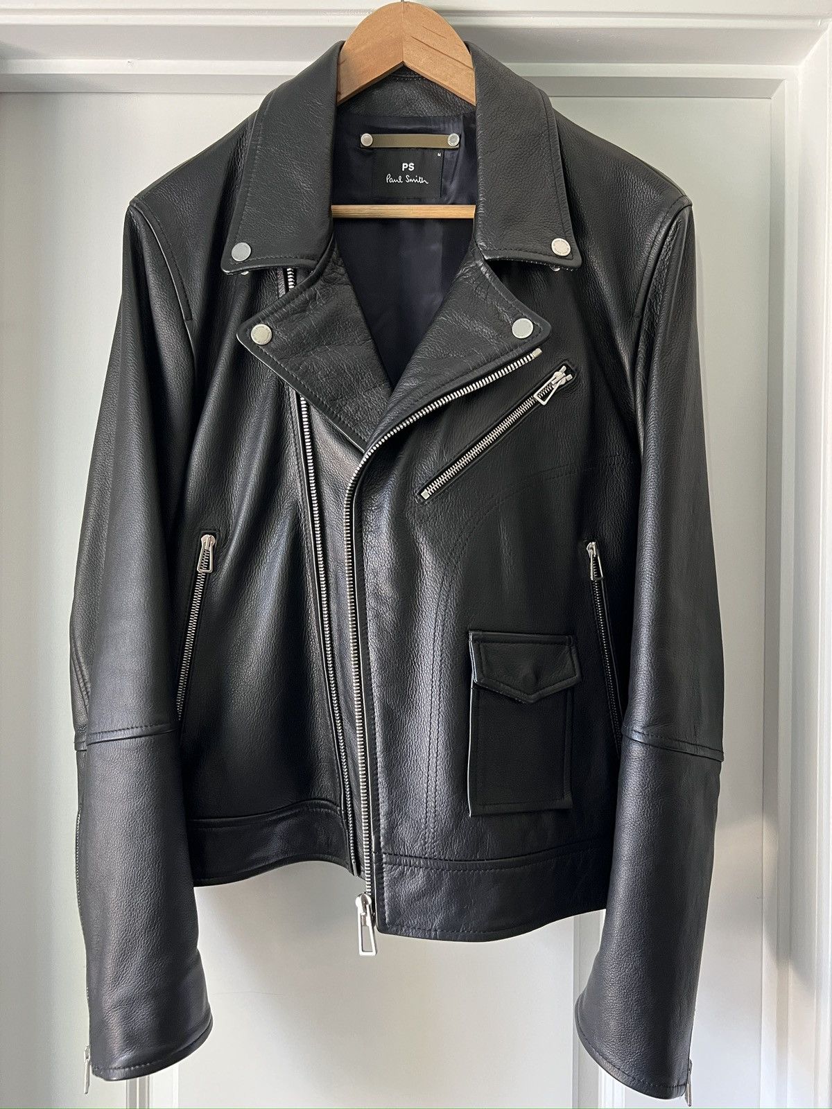 Paul Smith Paul Smith Lambskin Genuine Leather Jacket Size US M / EU 48-50 / 2 - 8 Thumbnail